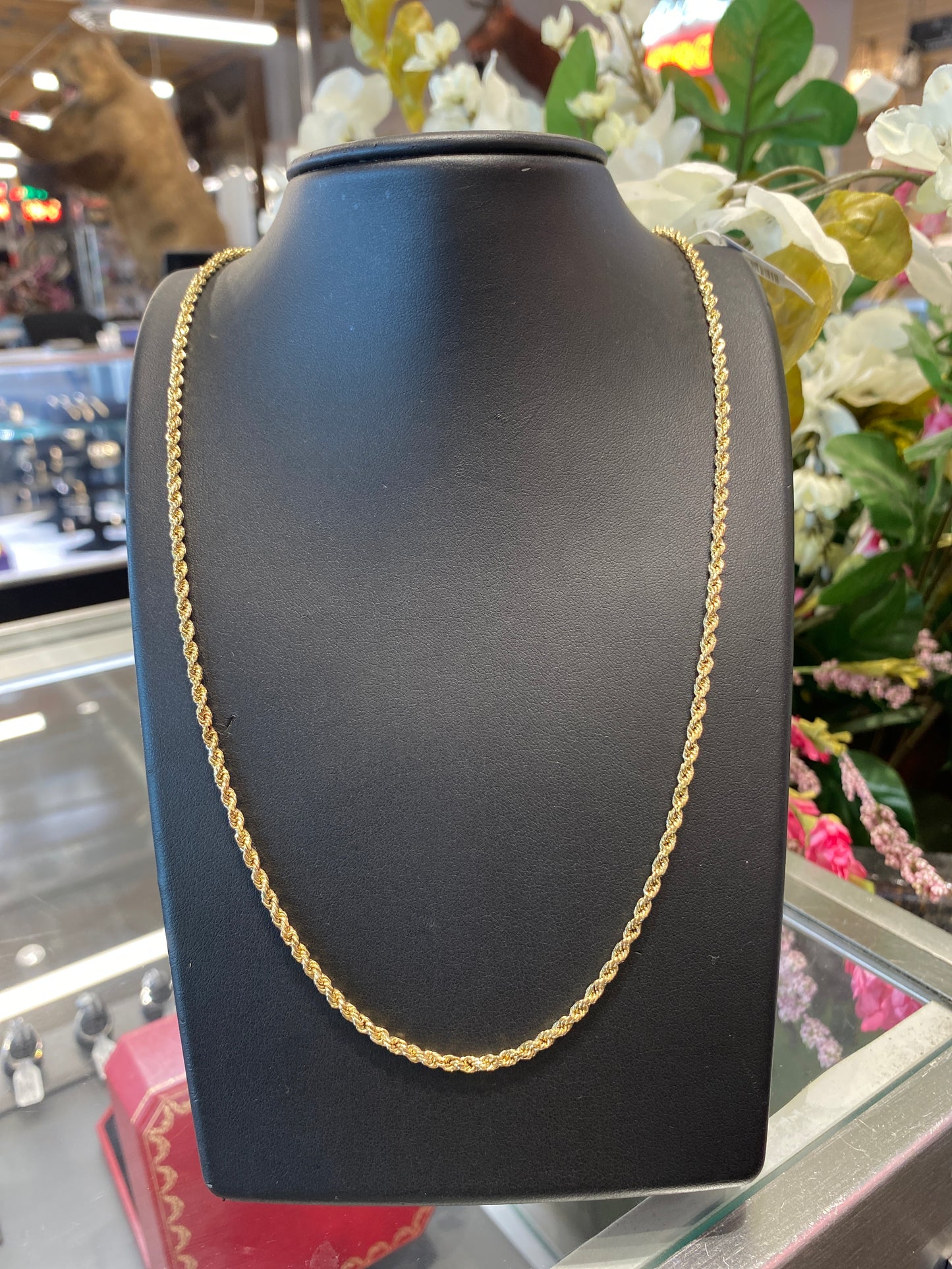 14k Yellow Gold Rope Chain
