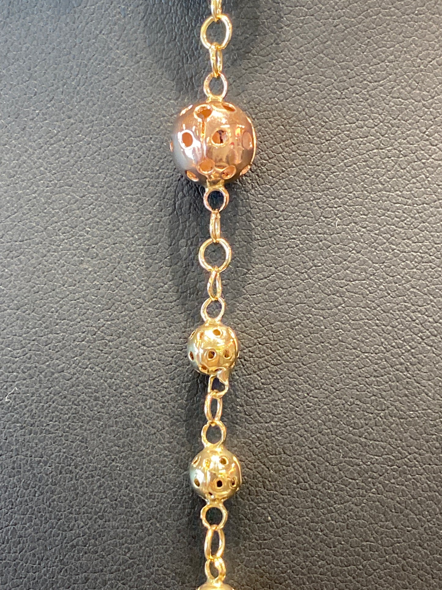 14k Two Tone Rosary