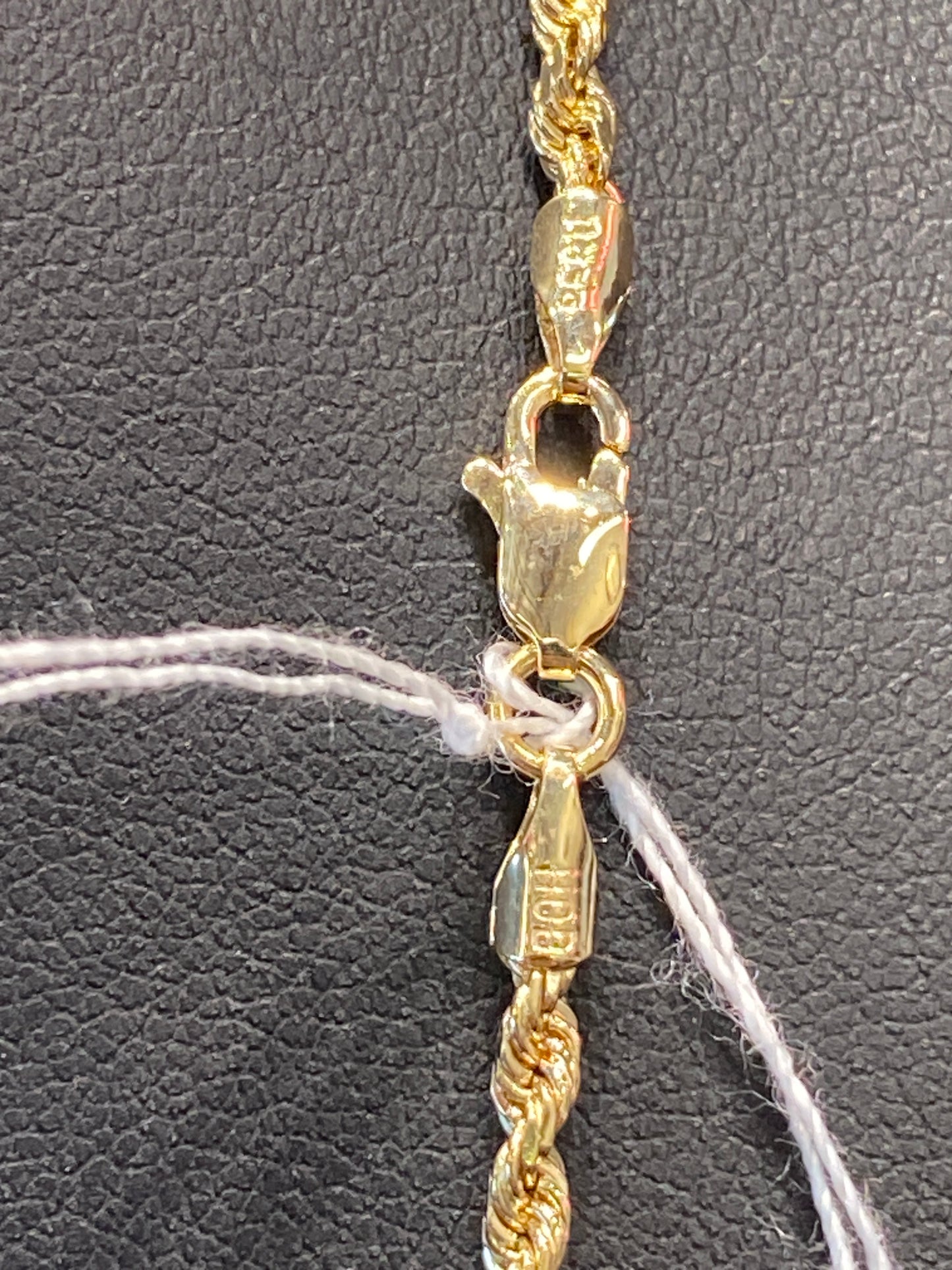 14k Yellow Gold Rope Chain