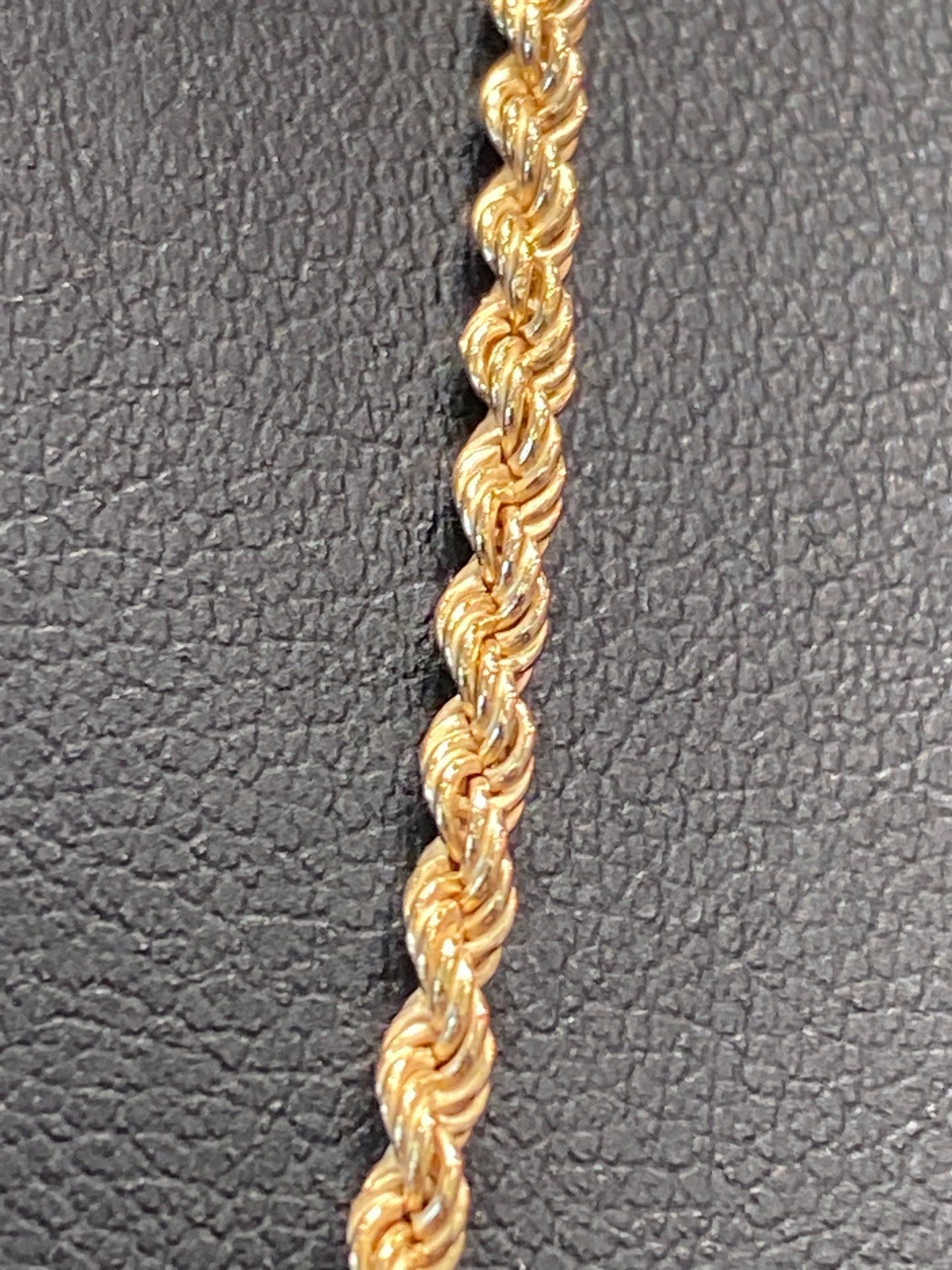 14k Yellow Gold Rope Chain