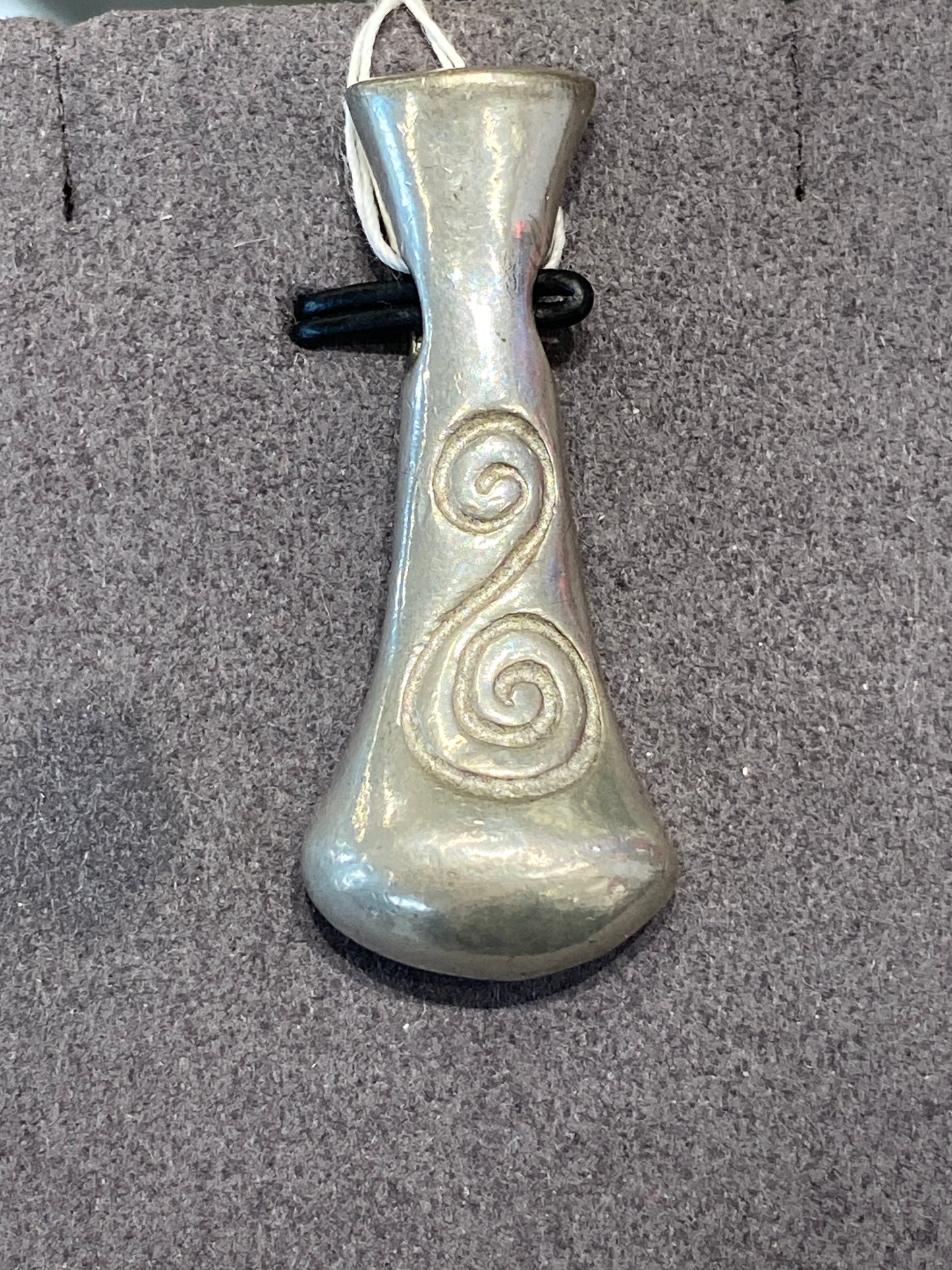 Silver Charm With Design