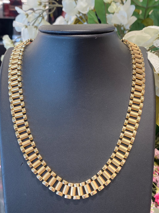 10k Yellow Gold Rolex Link Chain