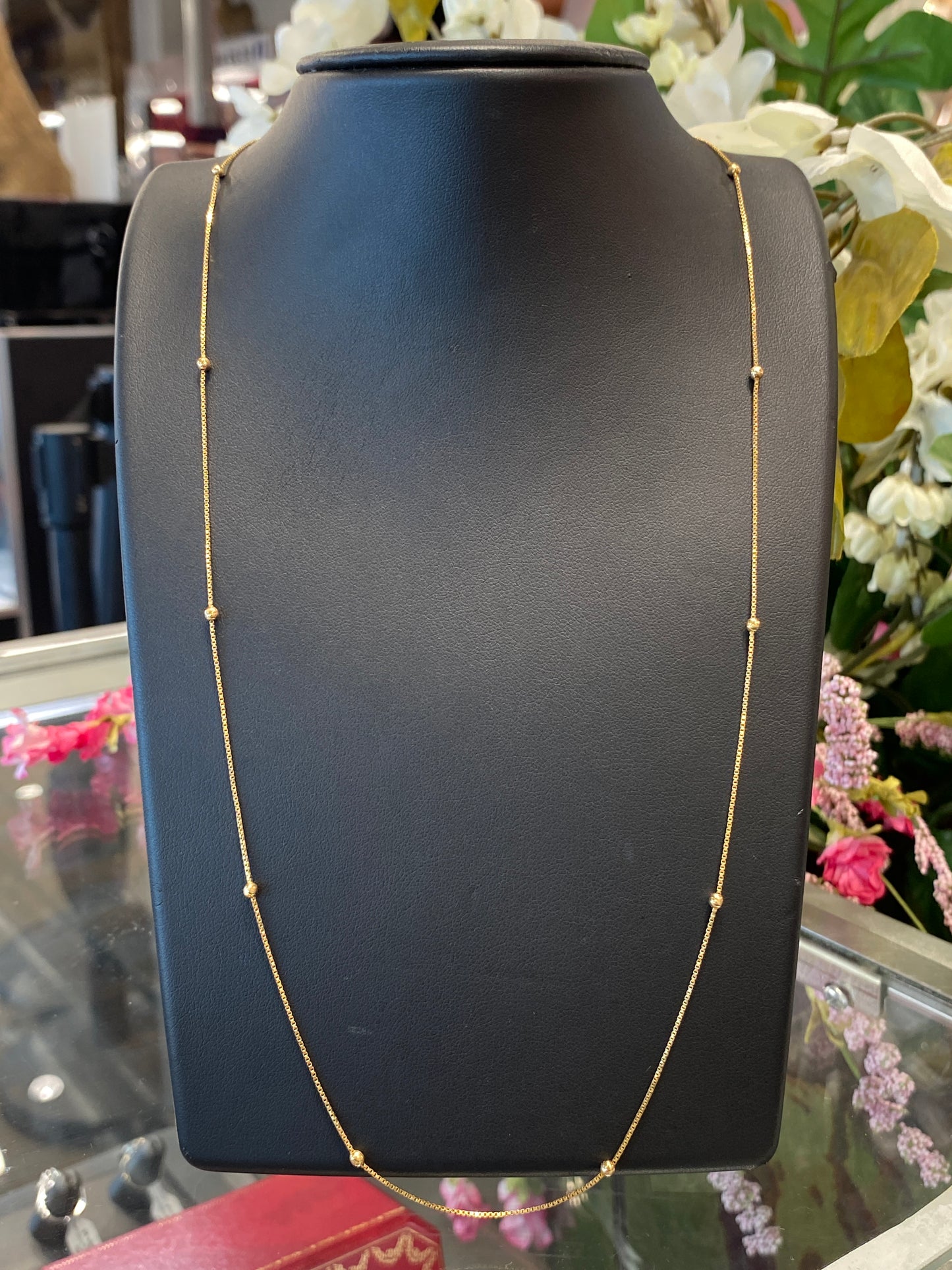18k Yellow Gold Fashion Chain