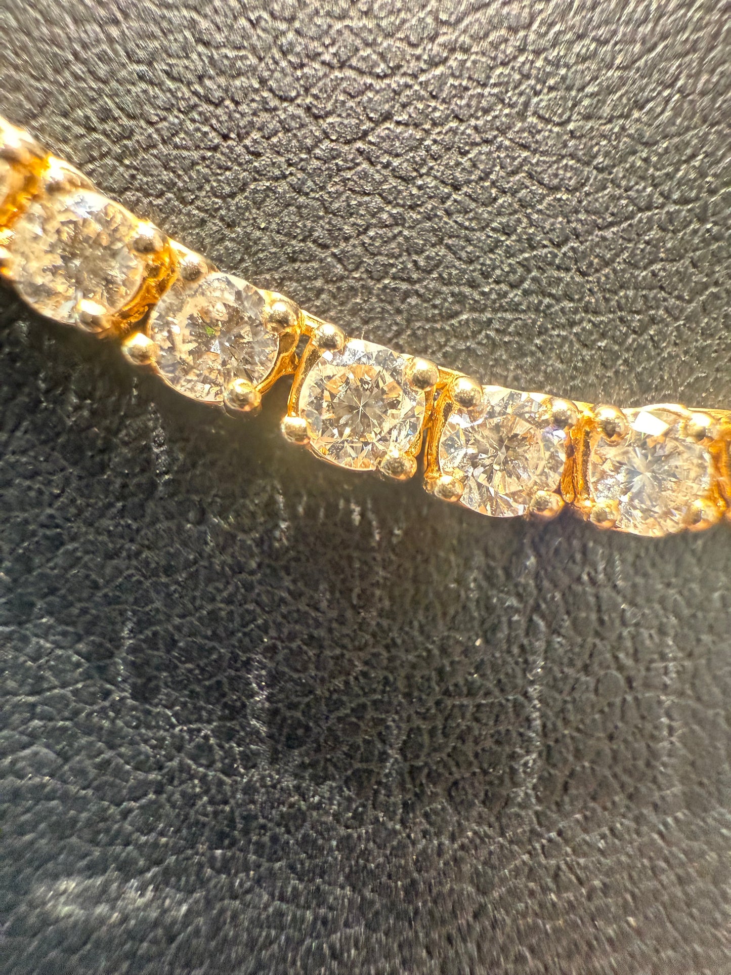 Gold diamond chain