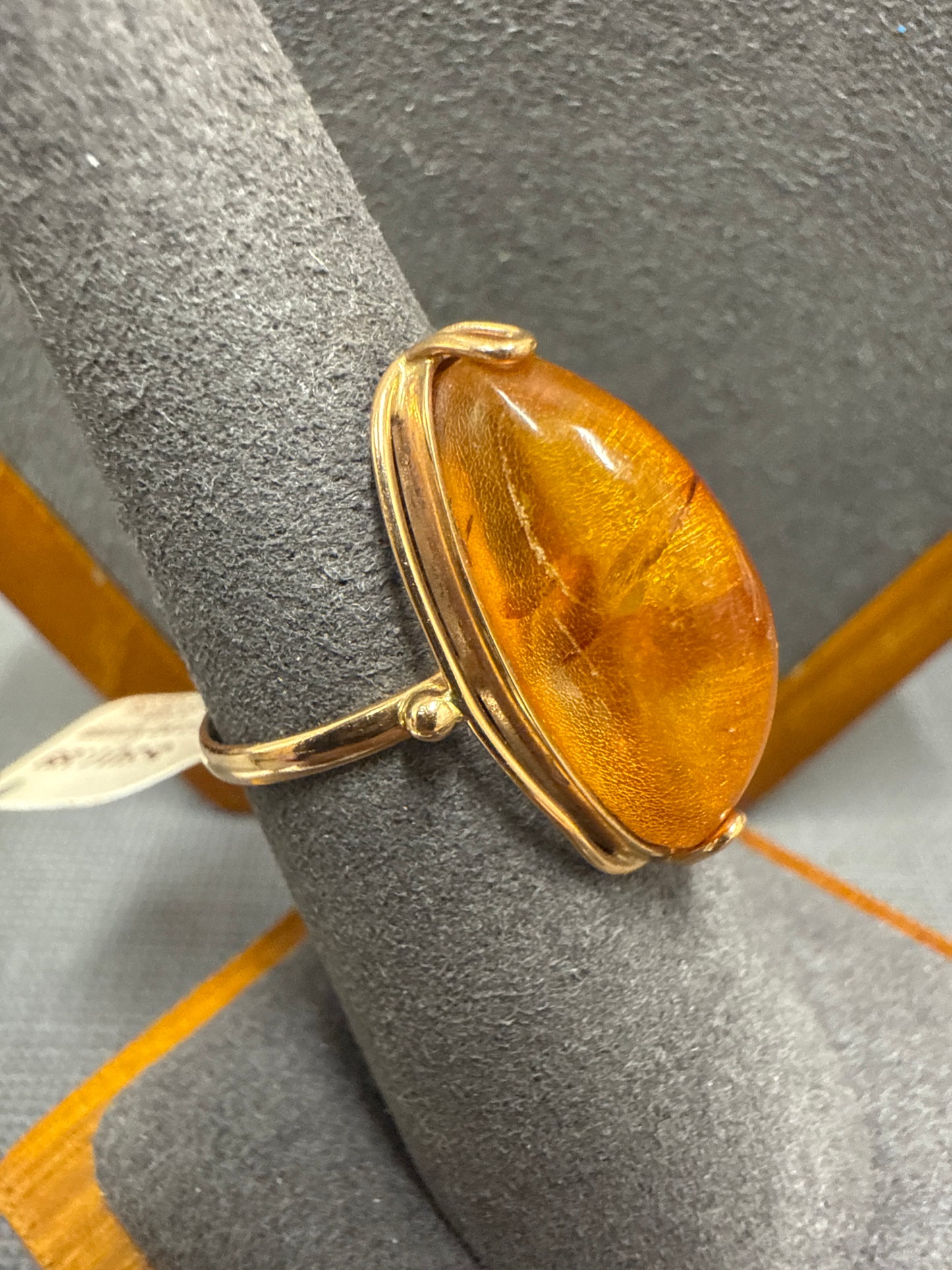 Rose gold ring