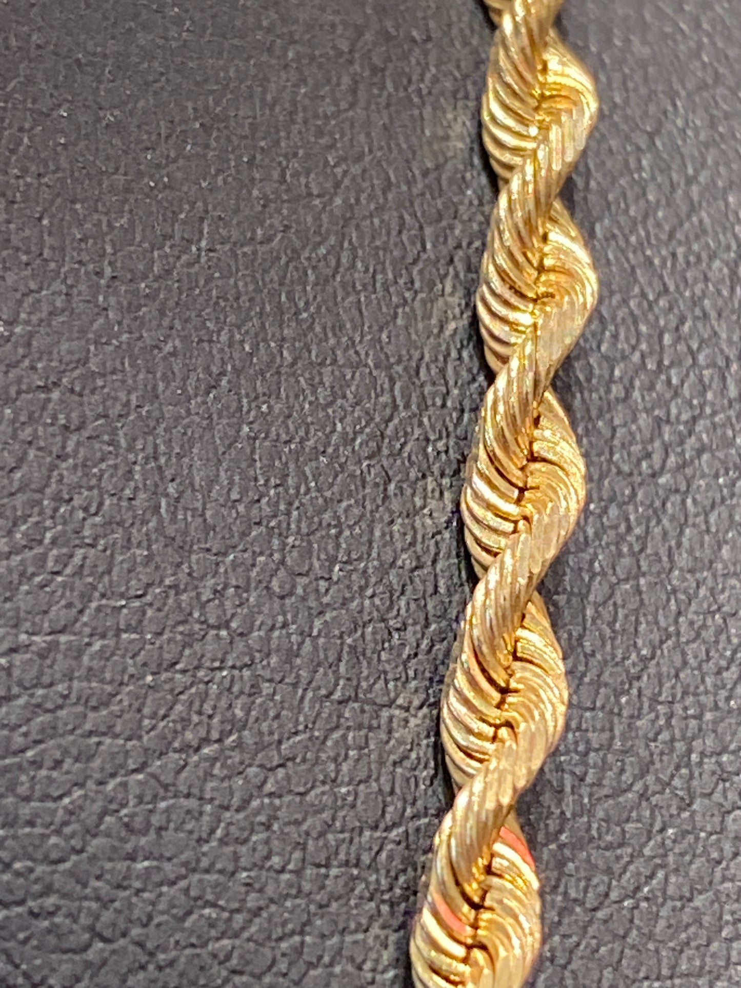 14k Yellow Gold Rope Chain