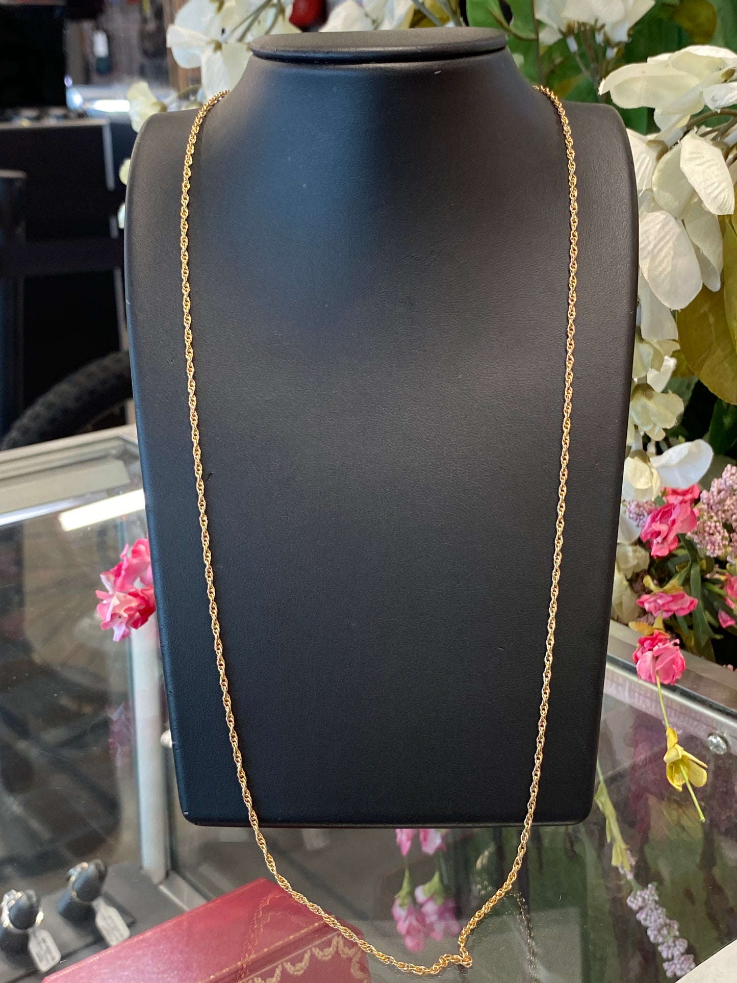 14k Yellow Gold Rope Chain