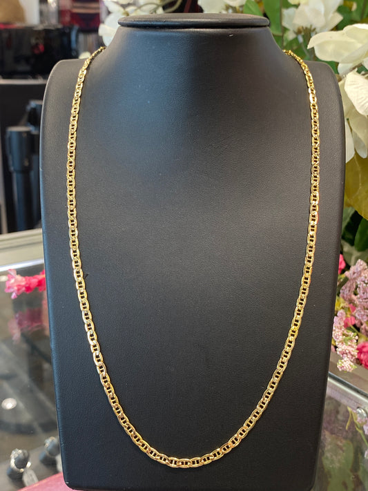 14k Yellow Gold Gucci Style Chain