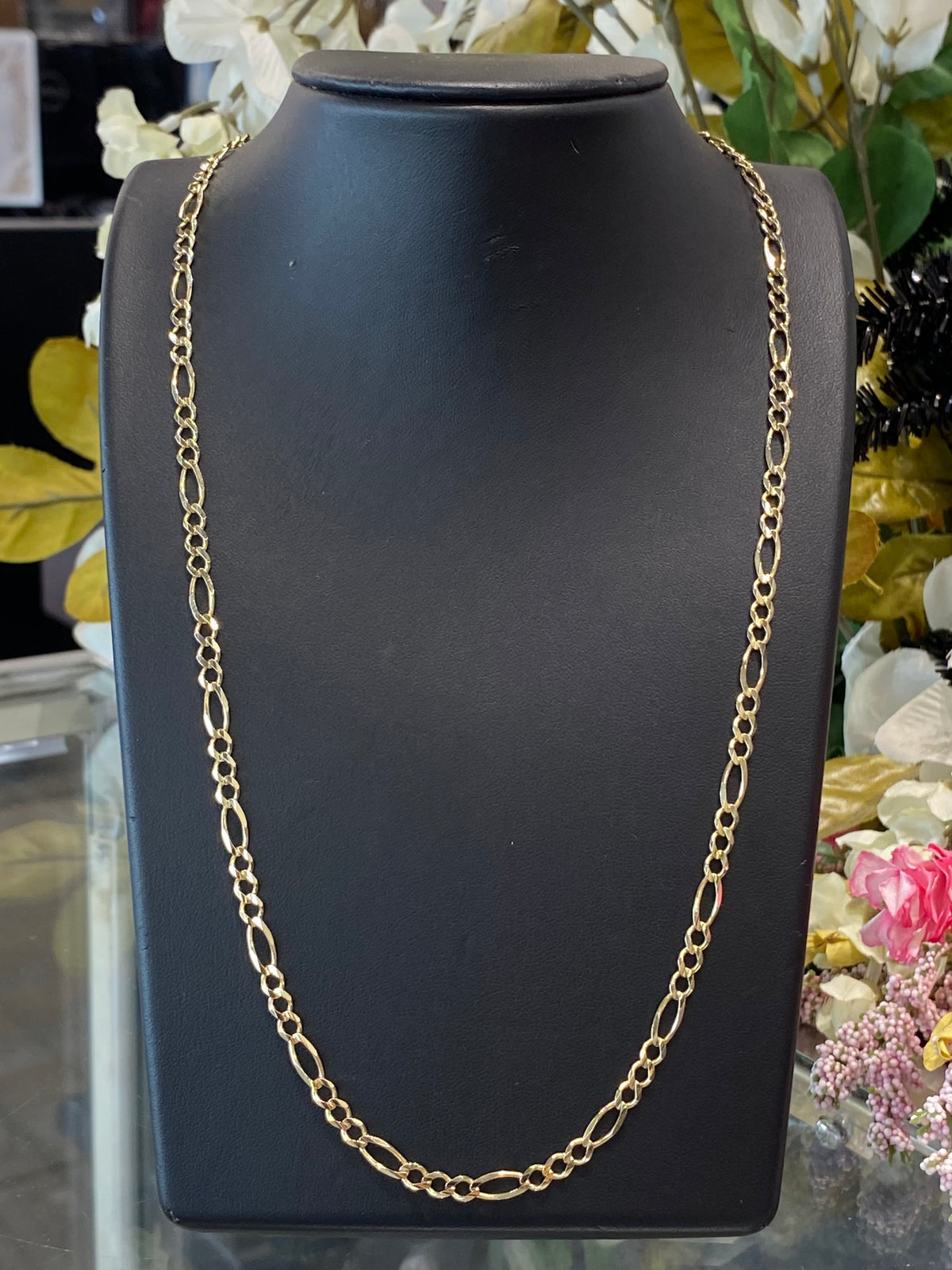 10k Yellow Gold Fígaro Chain