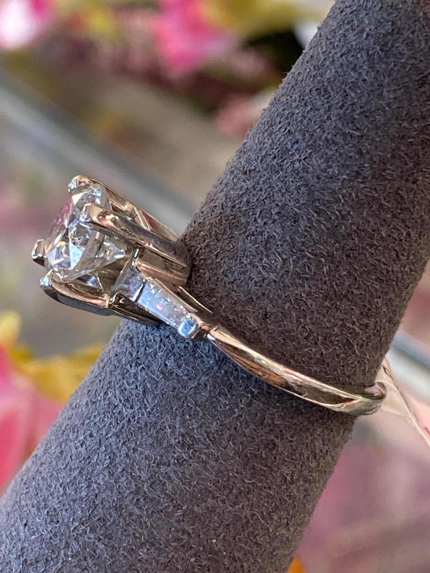 Platinum Diamond Engagement Ring