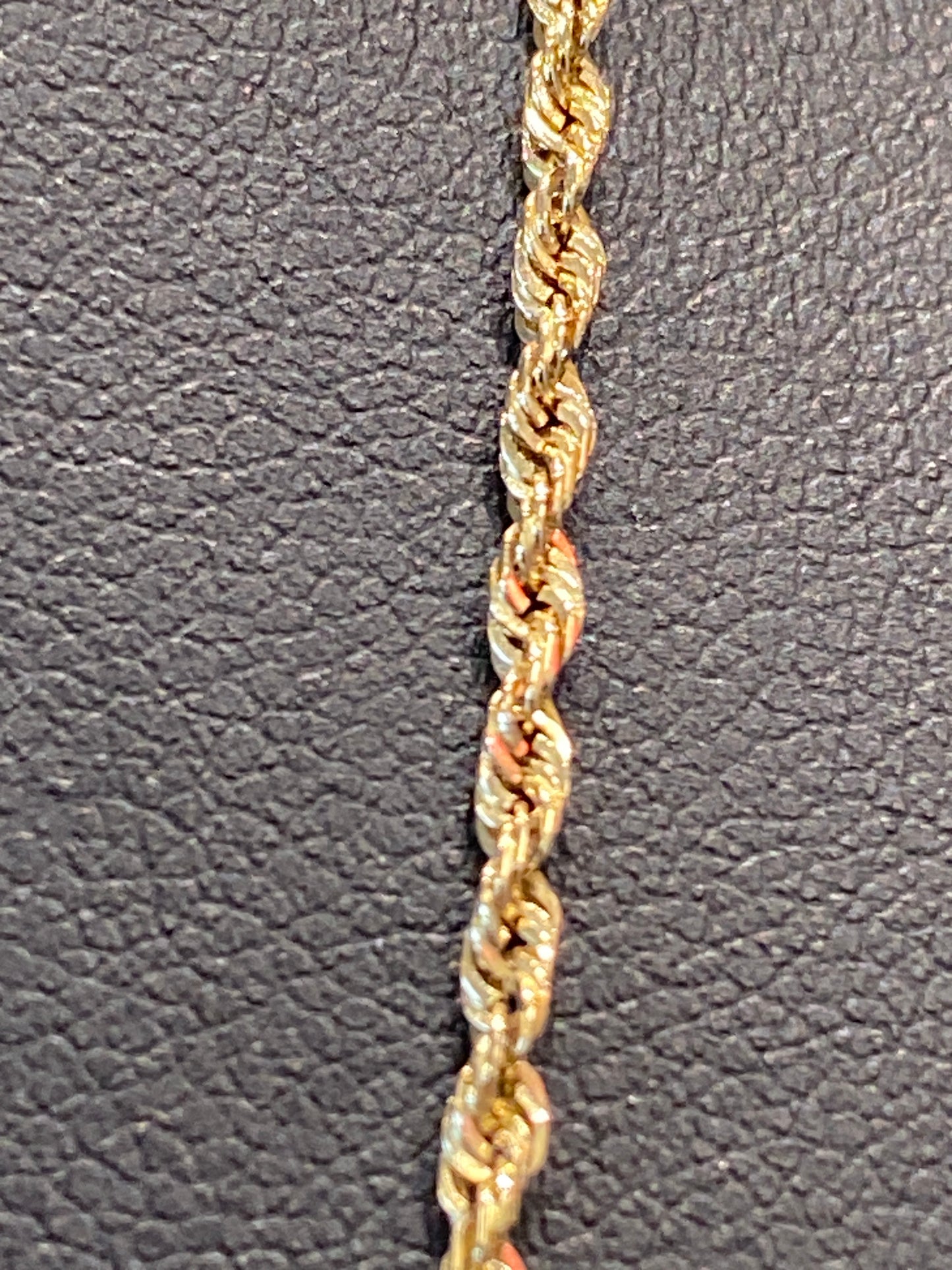 14k Yellow Gold Rope Chain