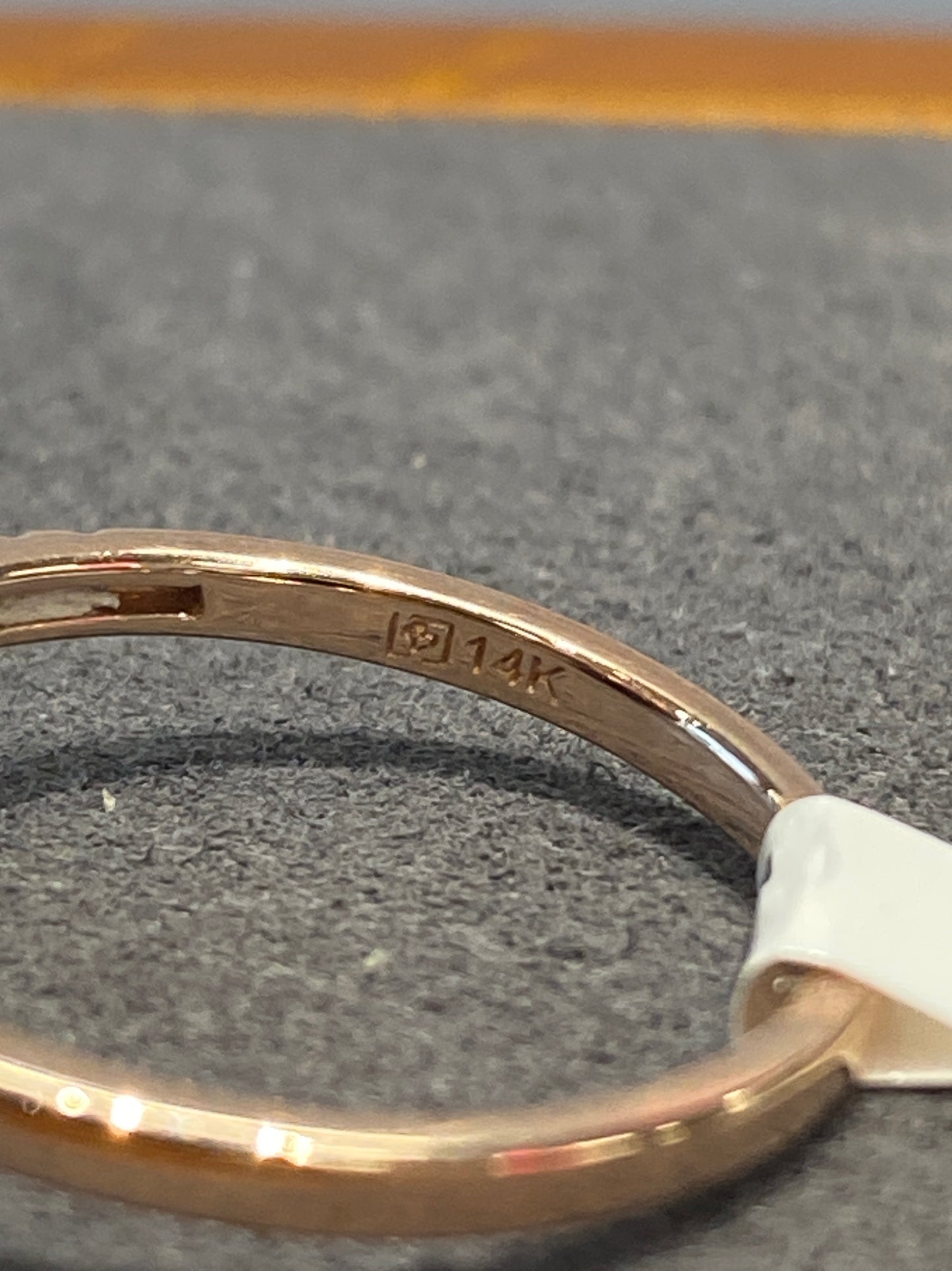14k Rose Gold Diamond Engagement Ring