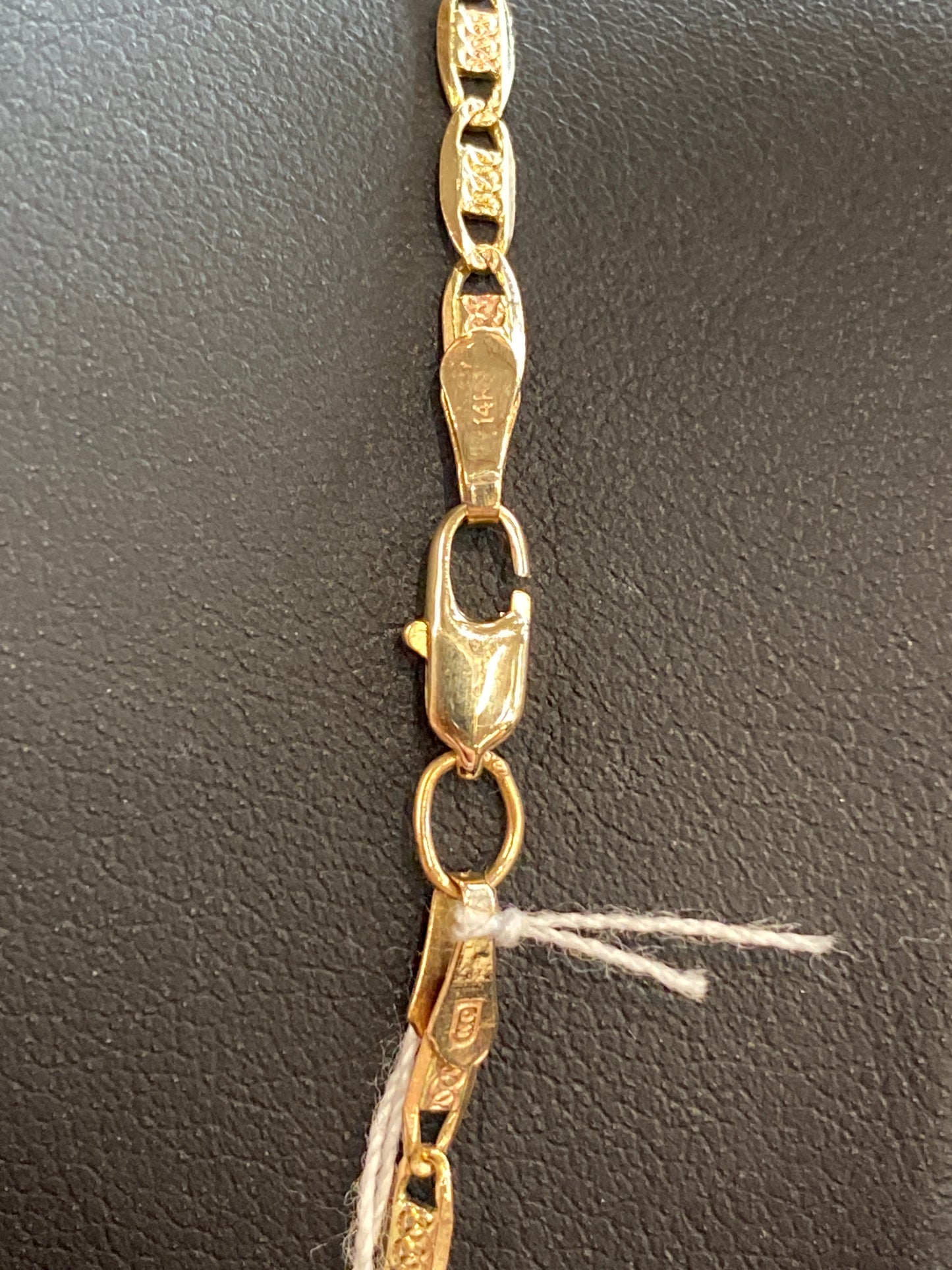 14k Two Tone Gucci Style Chain