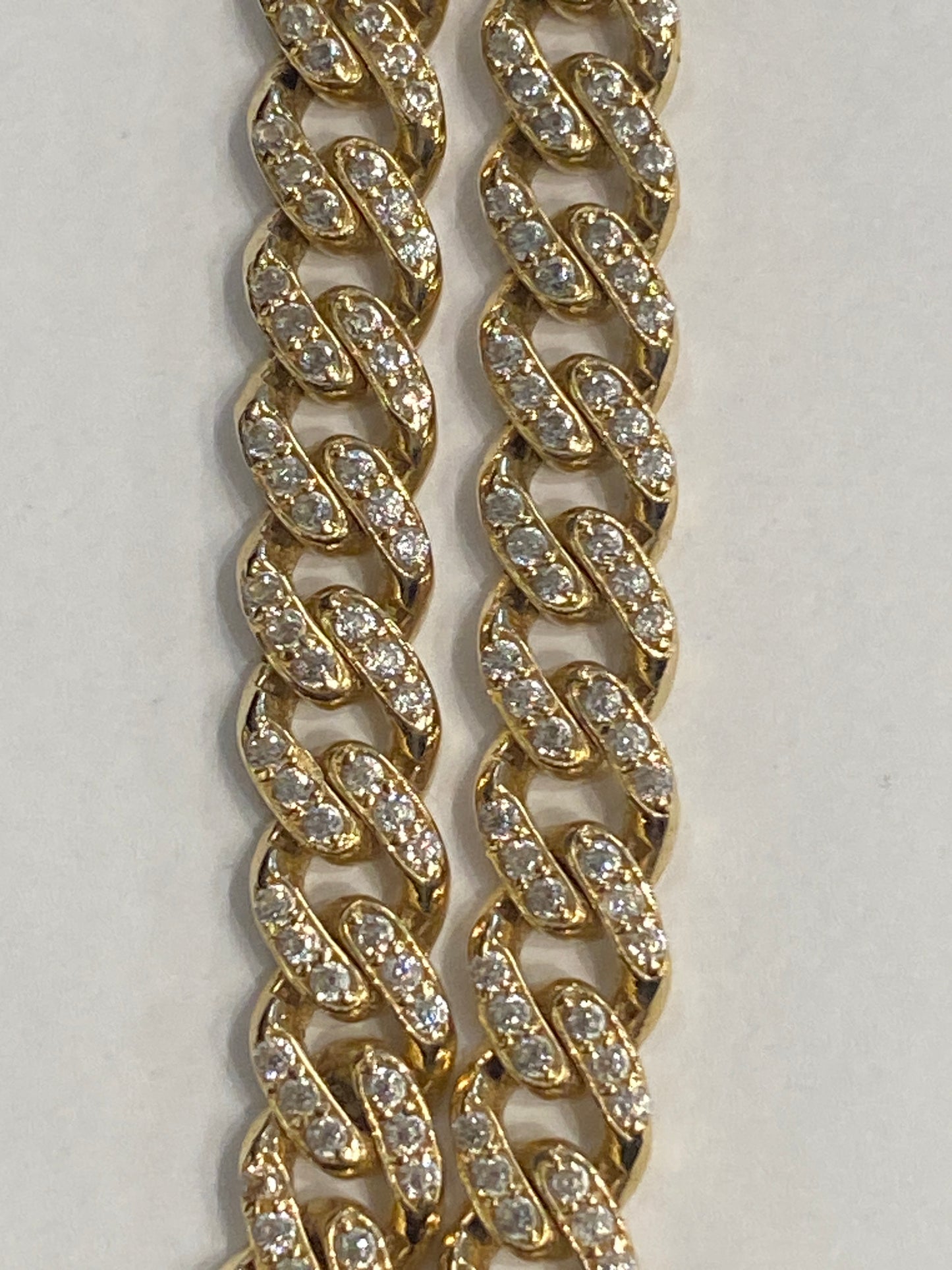 14k Yellow Gold Cuban Chain