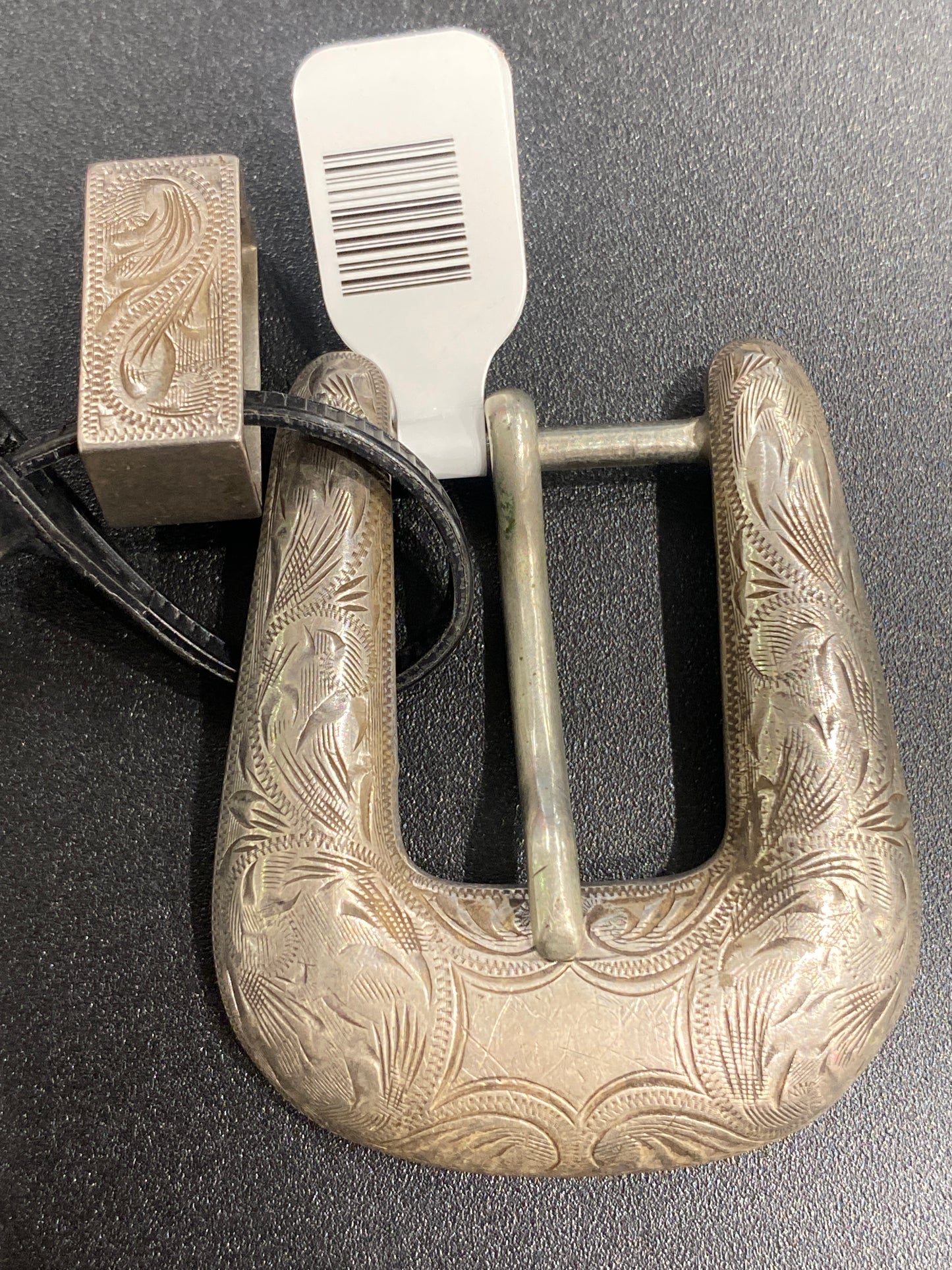 Silver Belt Buckle