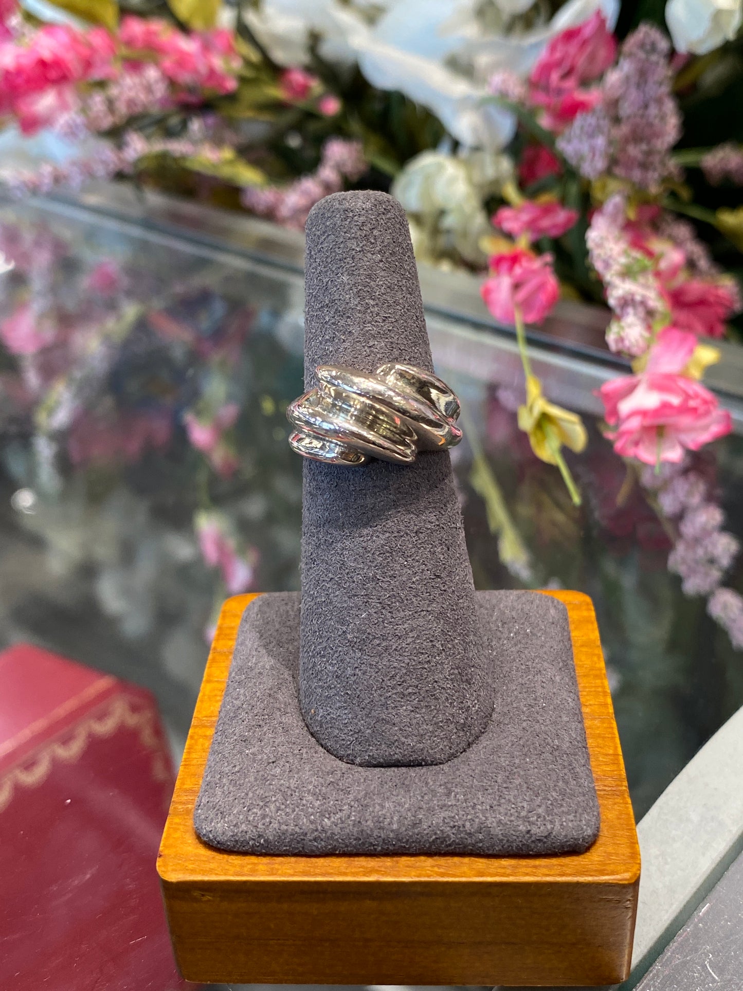 Silver Ring With Design