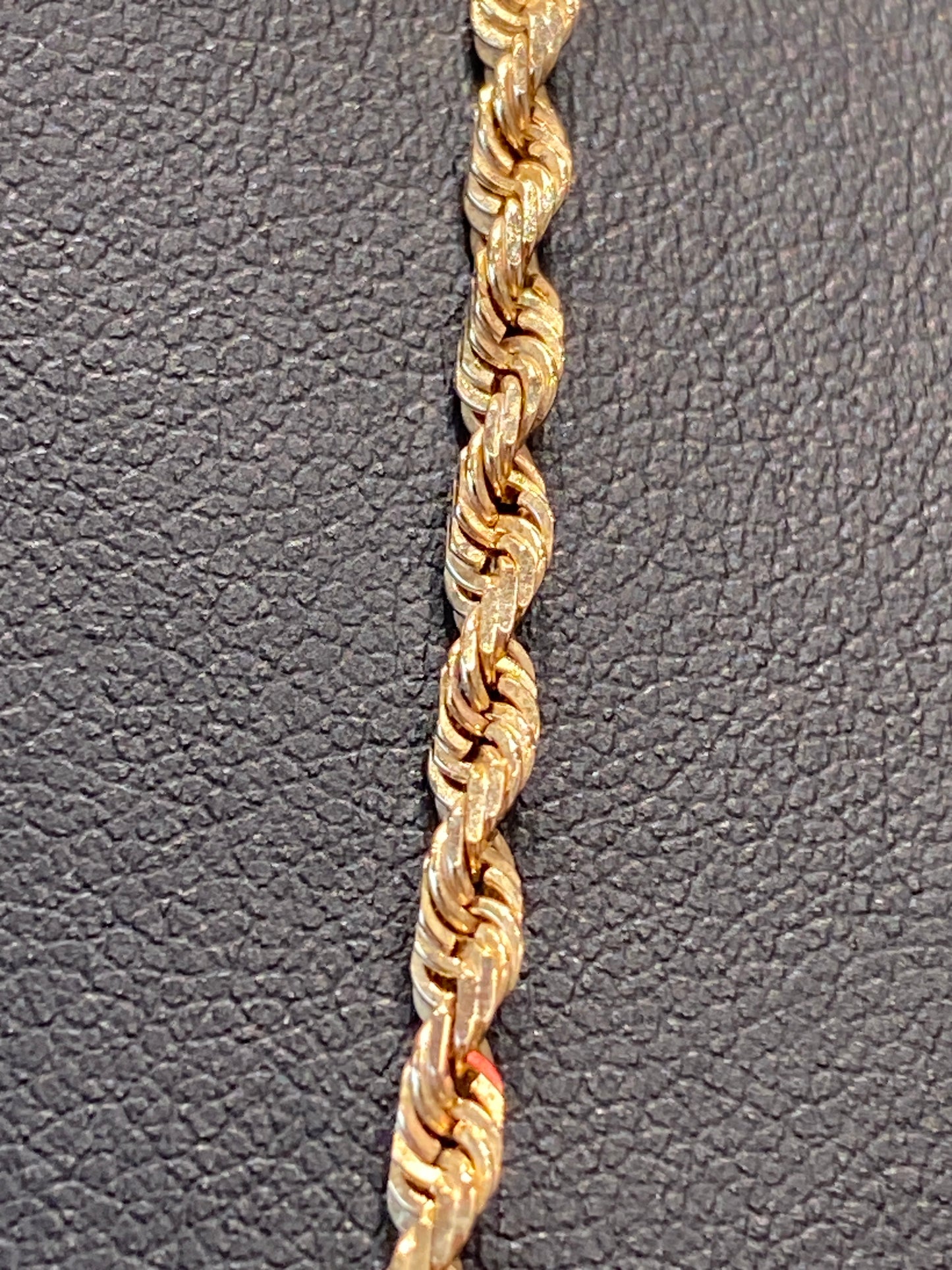14k Yellow Gold Rope Chain