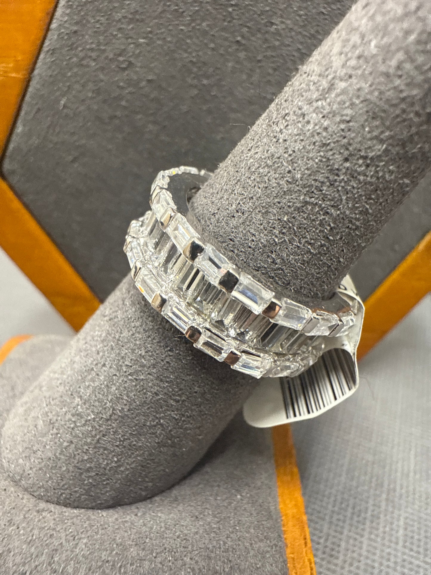 Silver eternity band