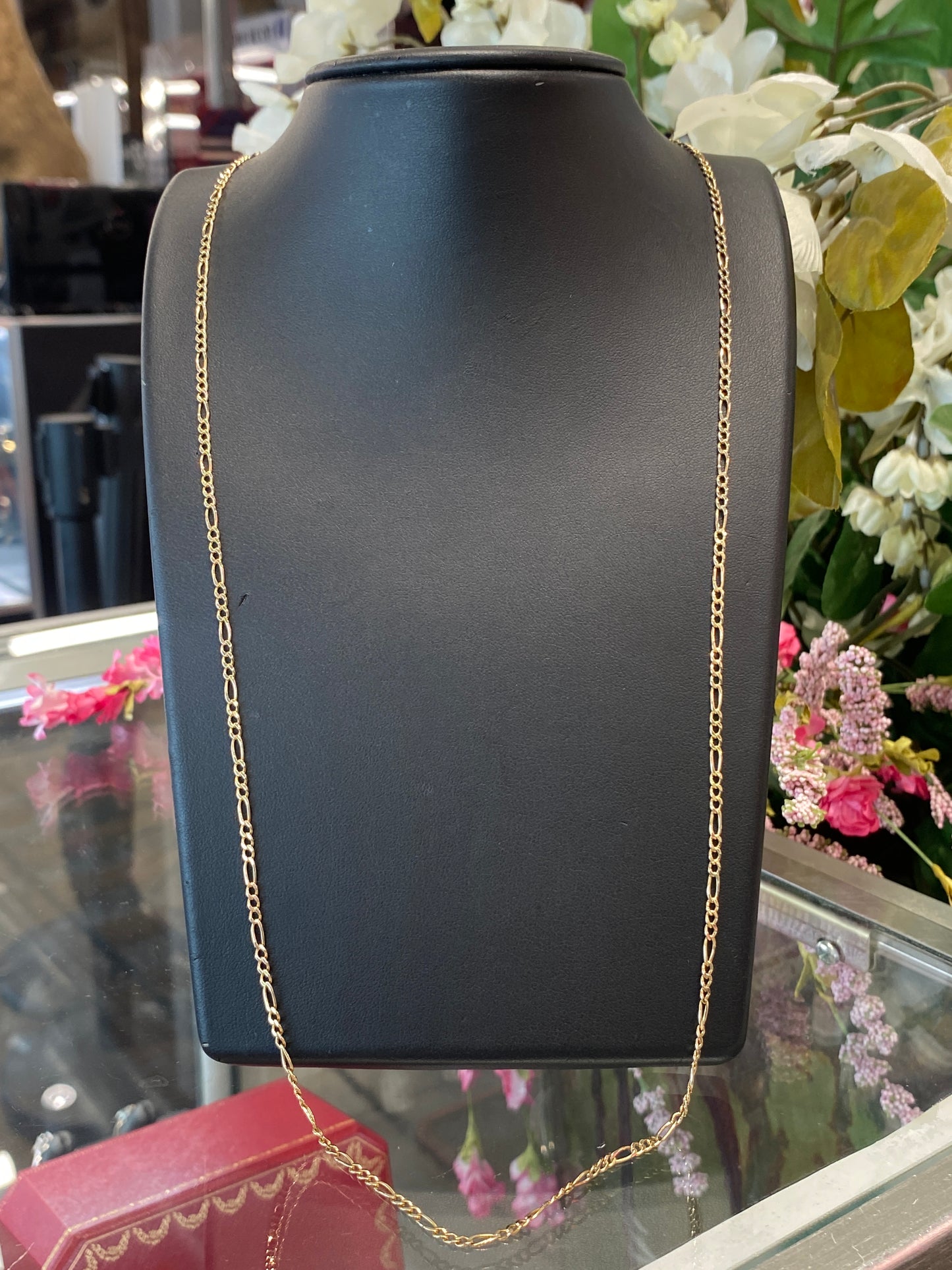 14k Yellow Gold Fígaro Chain