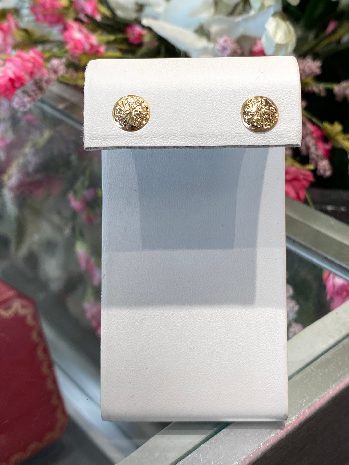 14k Yellow Gold Stud Earrings