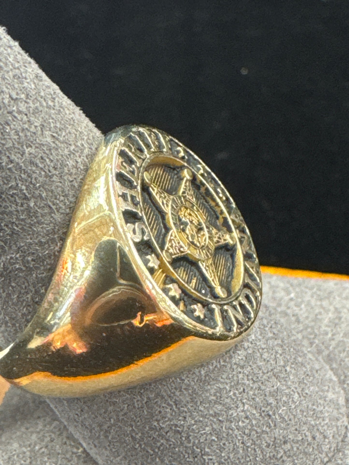 Gold Sheriff Ring
