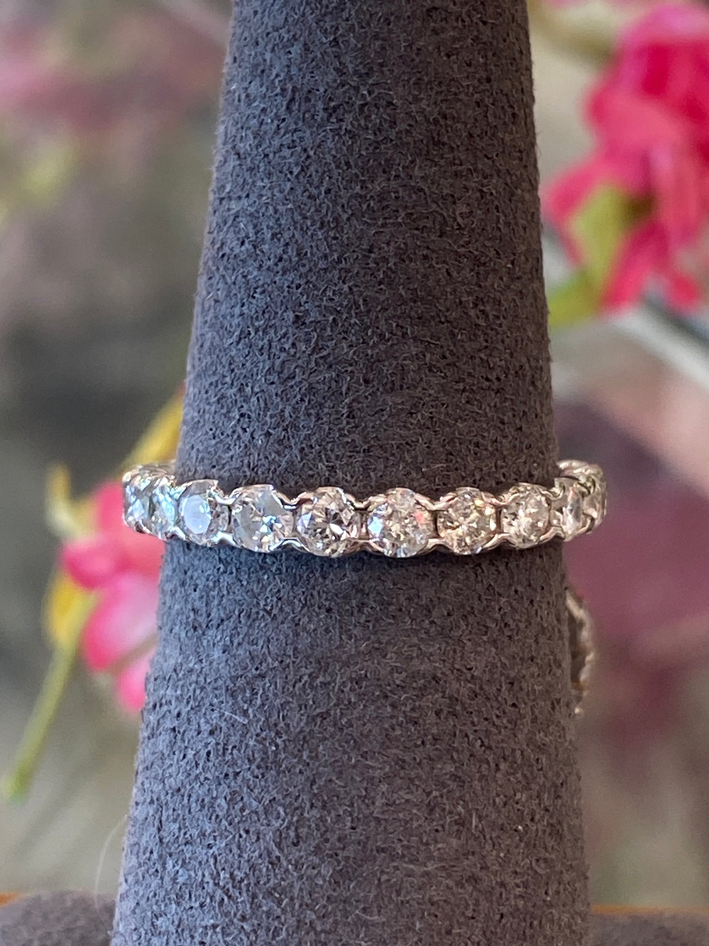 14k White Gold Diamond Wedding Set