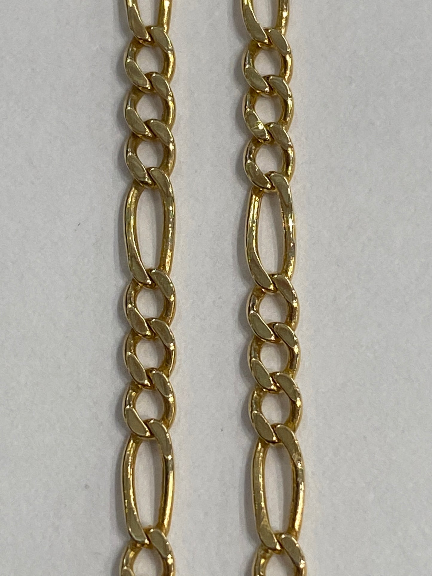 14k Yellow Gold Fígaro Chain