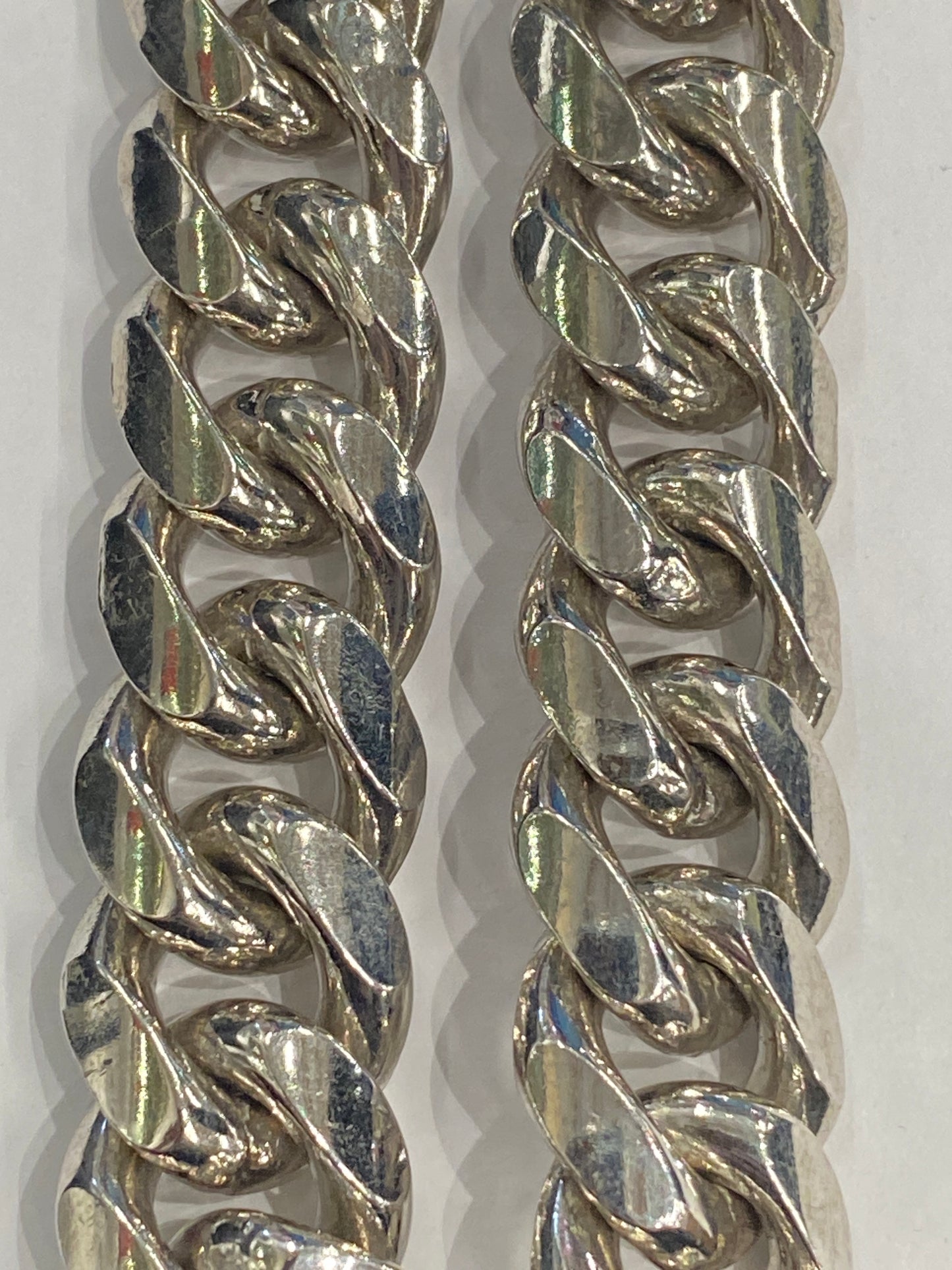 Silver Curb Chain