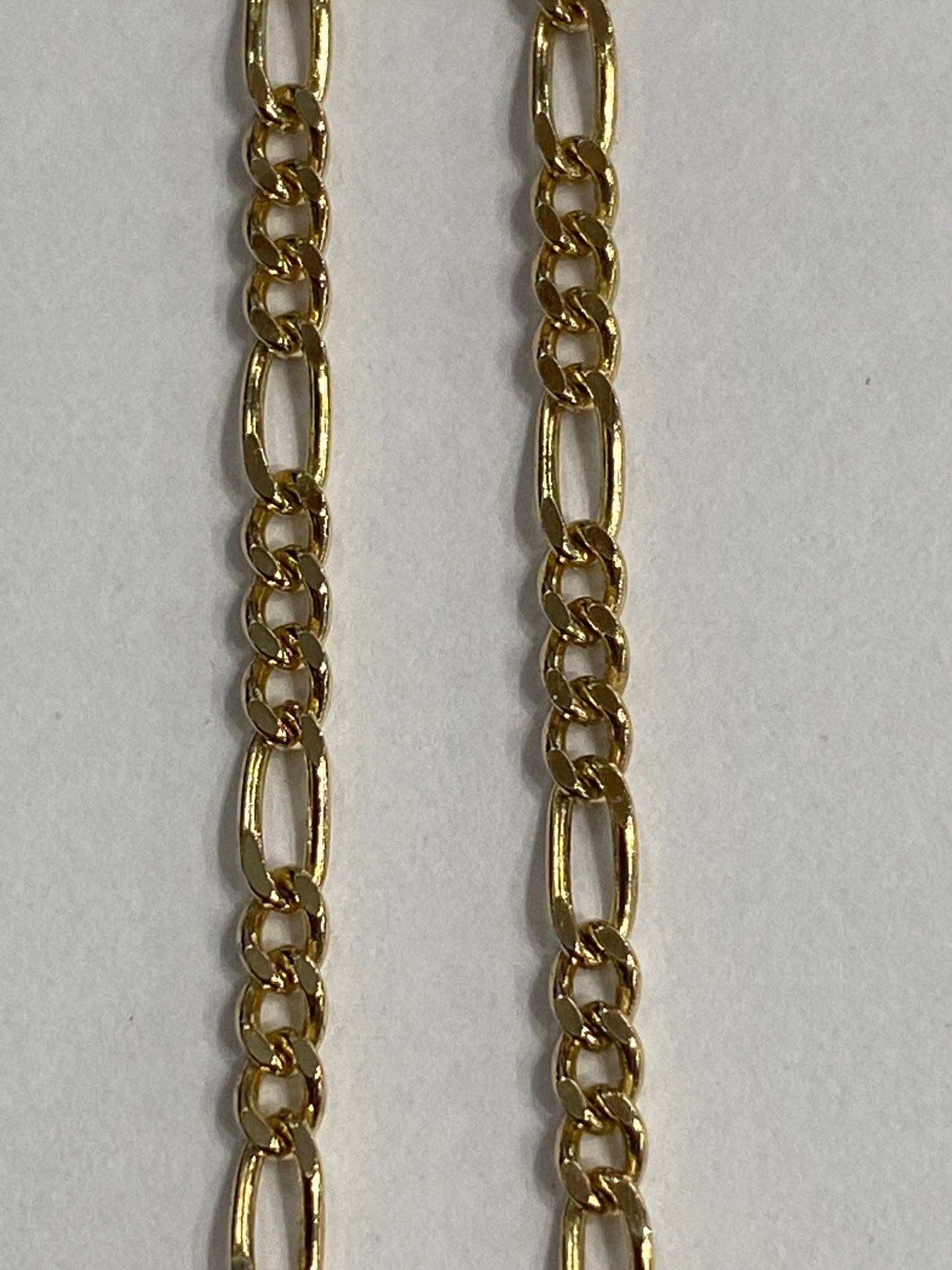 14k Yellow Gold Fígaro Chain