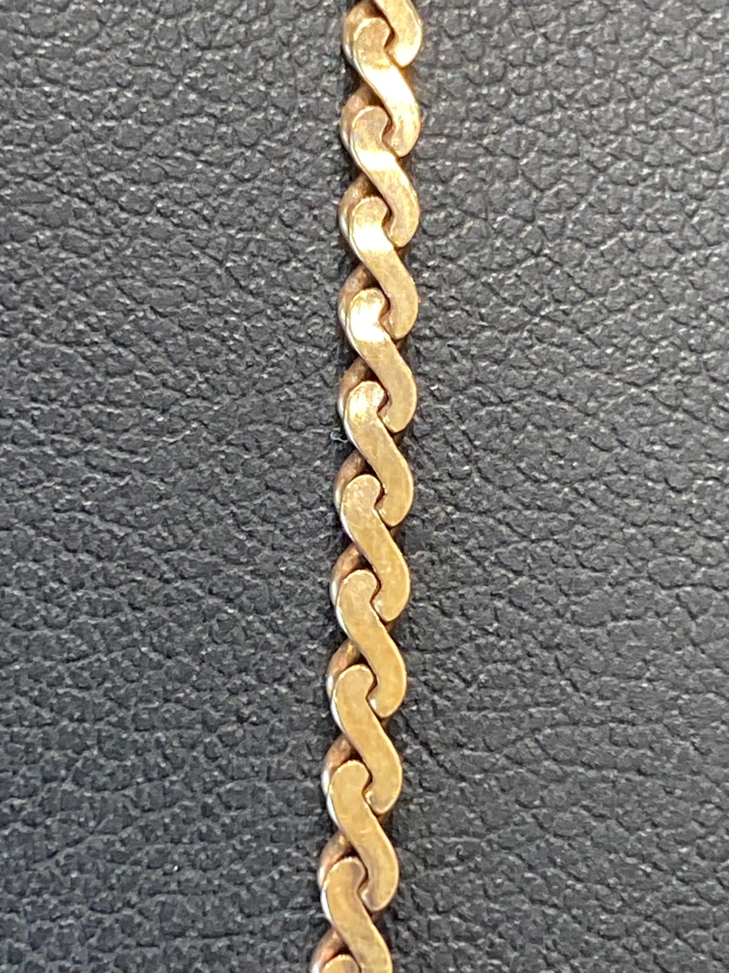 14k Yellow Gold Serpentine Chain
