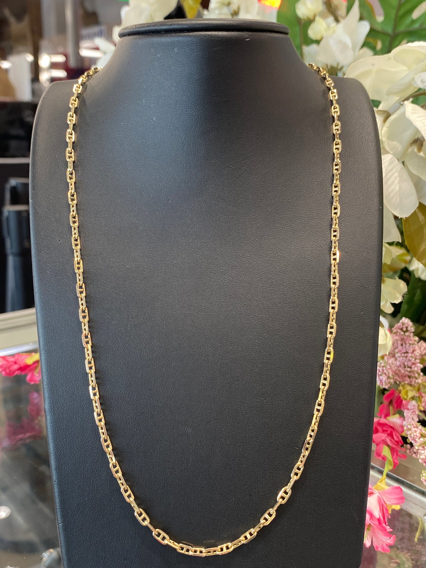 14k Yellow Gold Gucci Style Chain