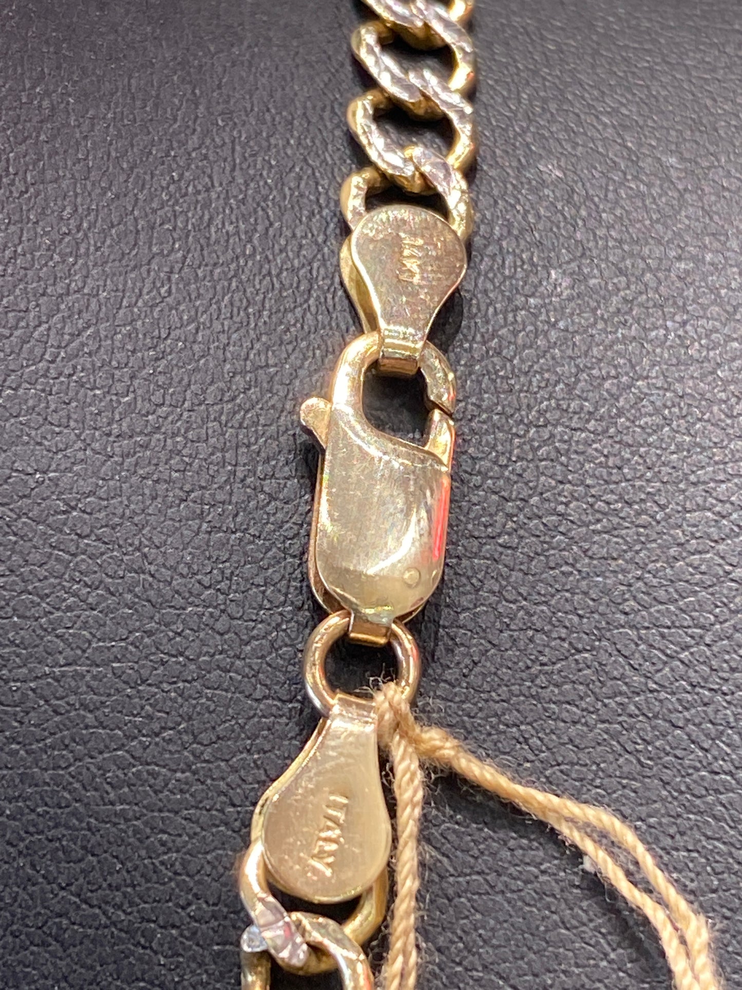 14k Two Tone Link Chain