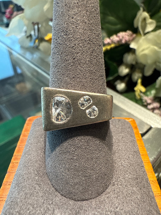 White Gold Ring