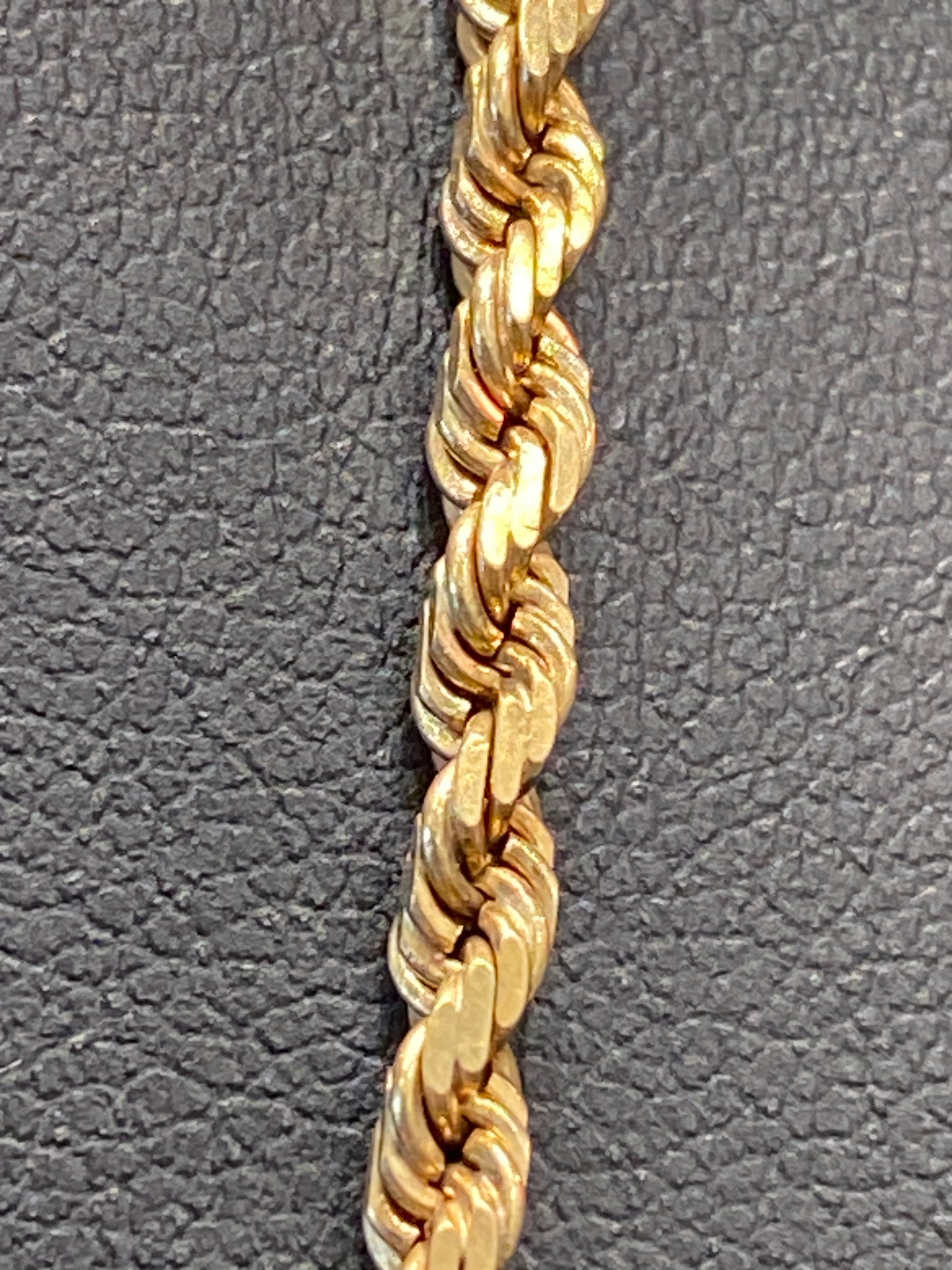 14k Yellow Gold Rope Chain