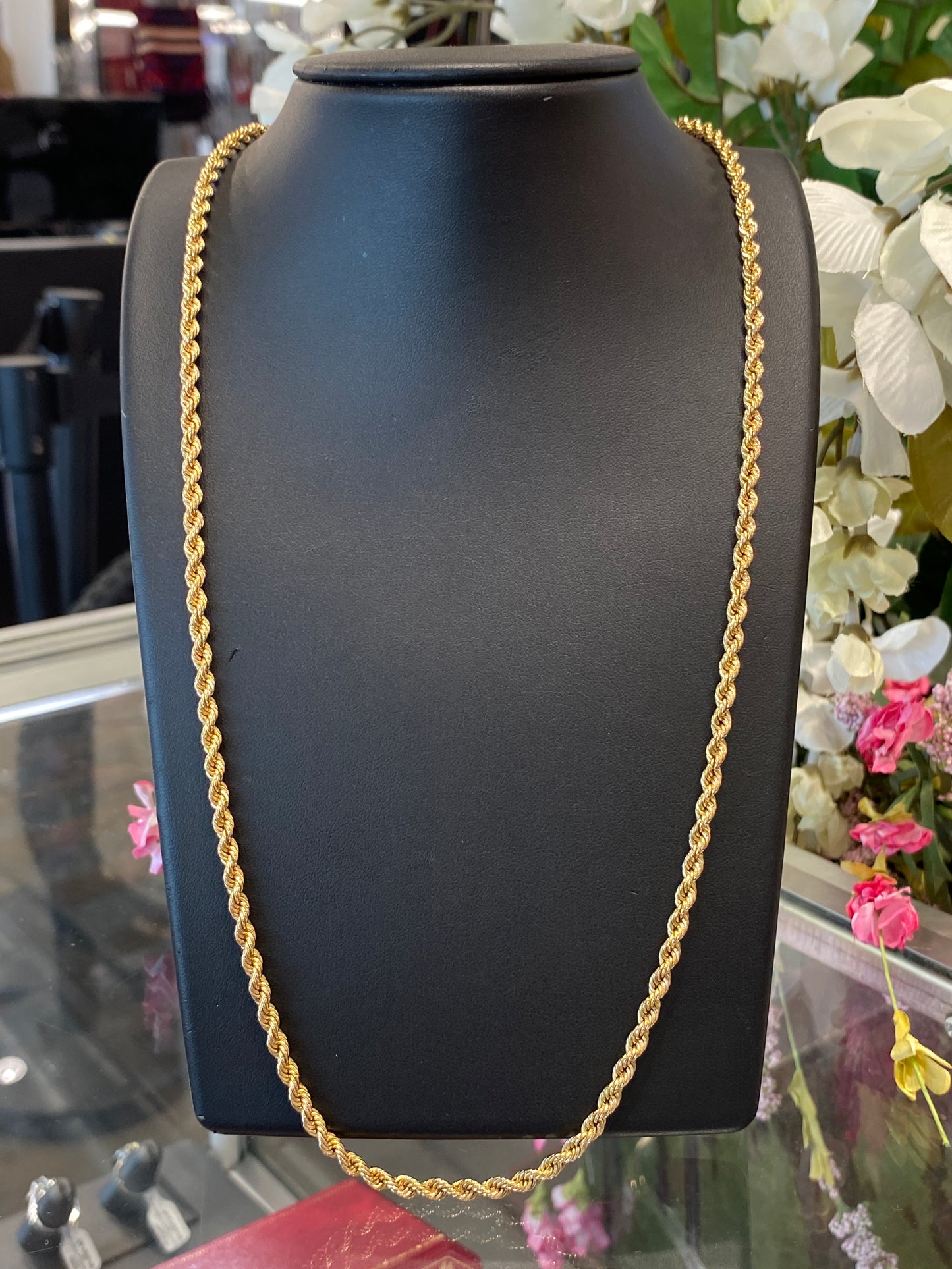 10k Yellow Gold Rope Chain