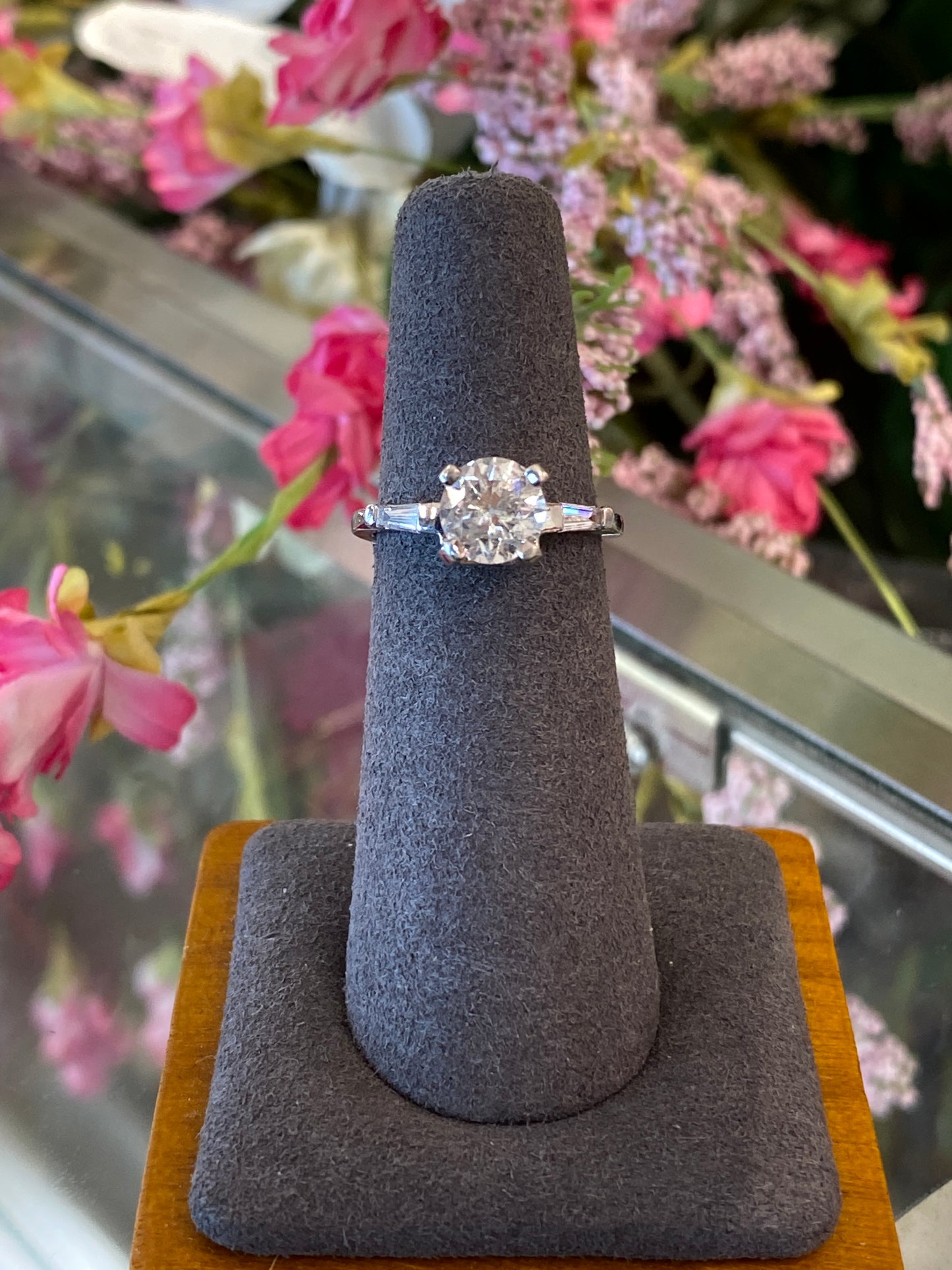 Platinum Diamond Engagement Ring