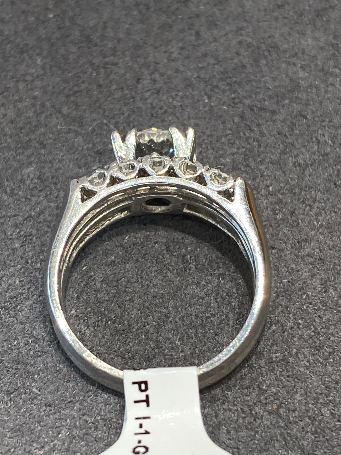 Platinum Diamond Wedding Set