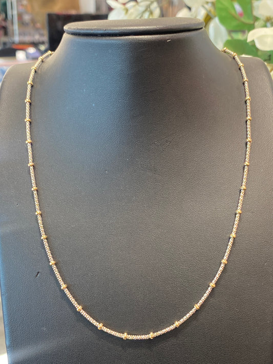 18k Two Tone Chain