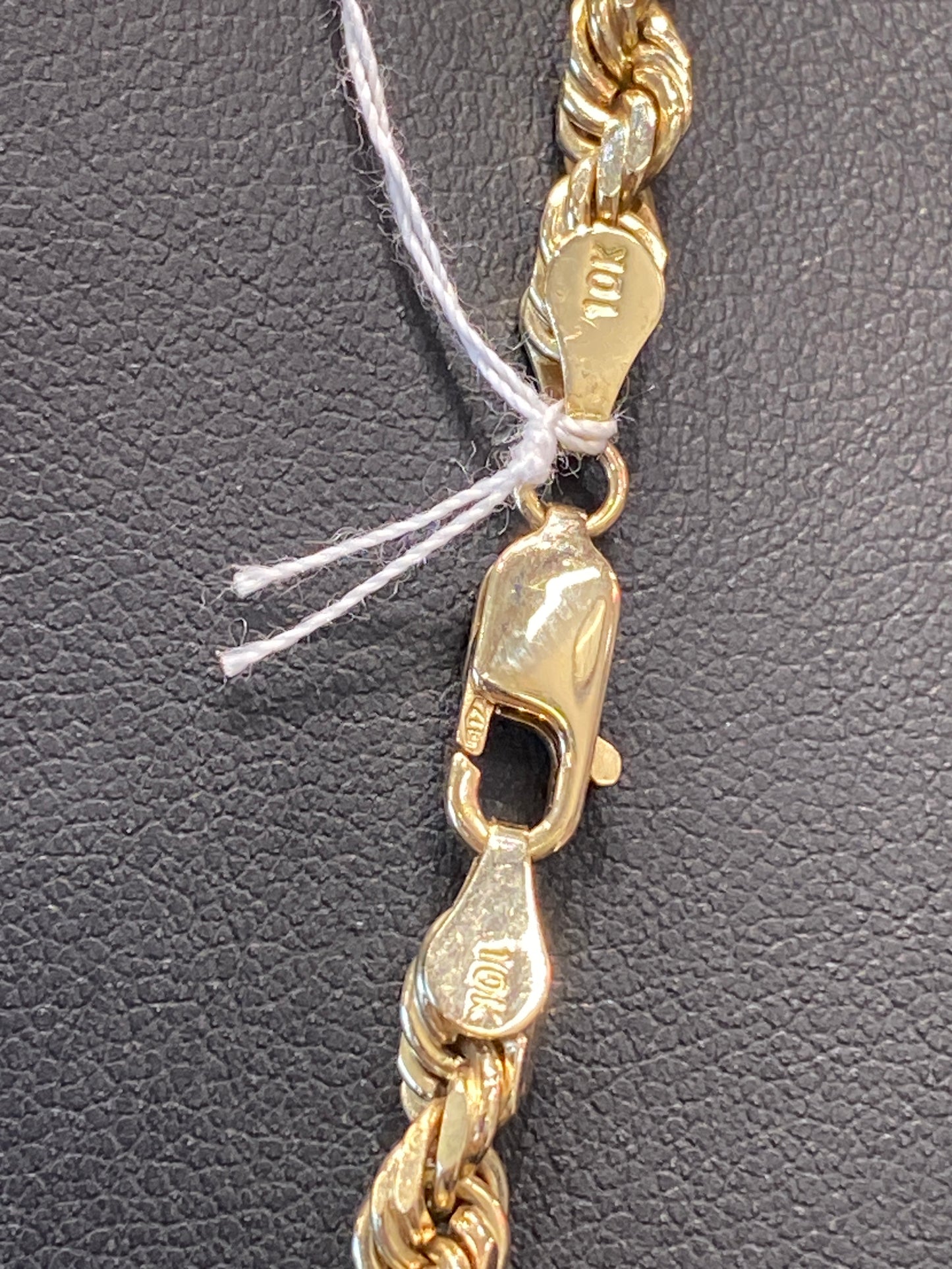 10k Yellow Gold Rope Chain