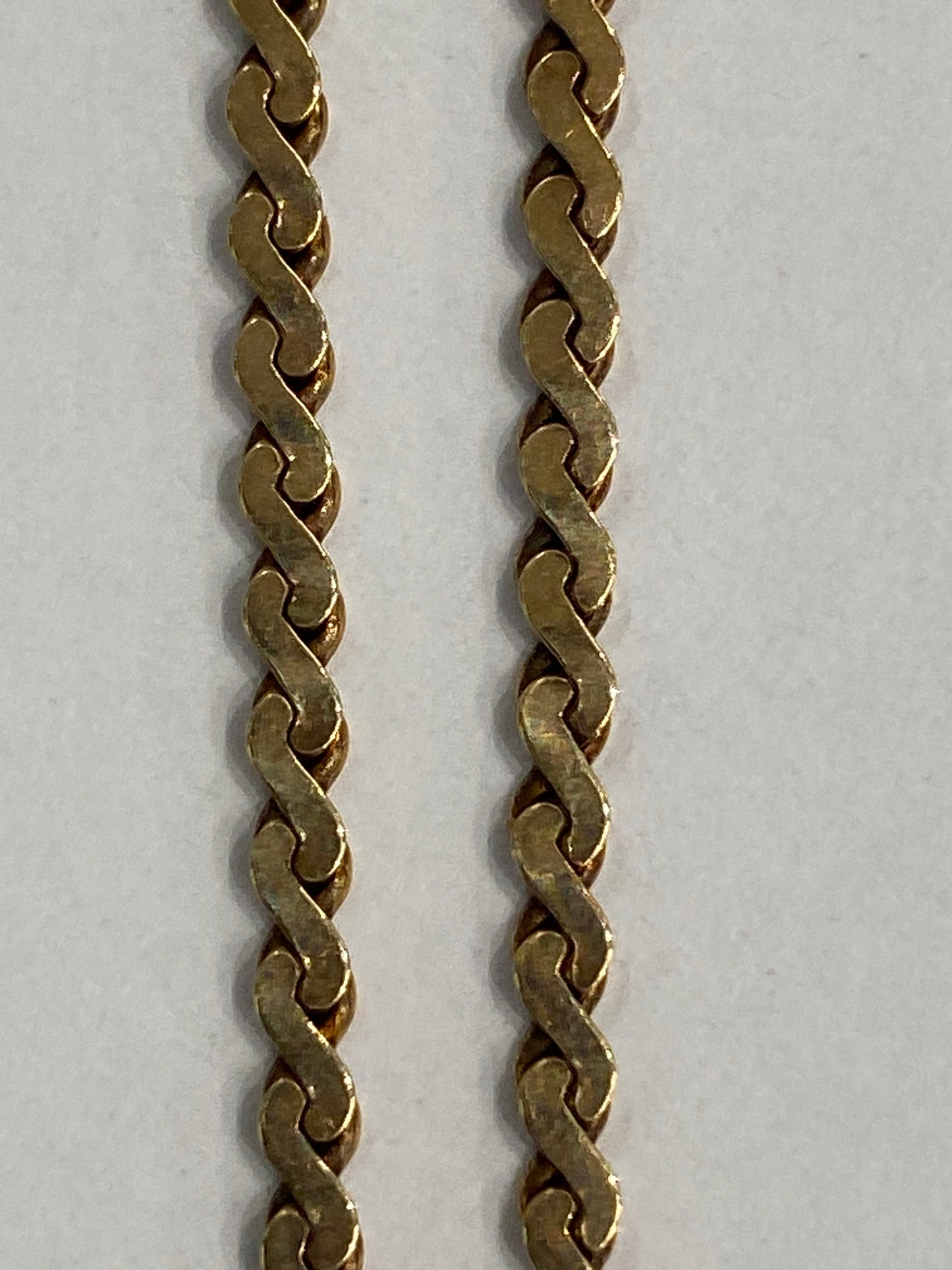 14k Yellow Gold Serpentine Chain