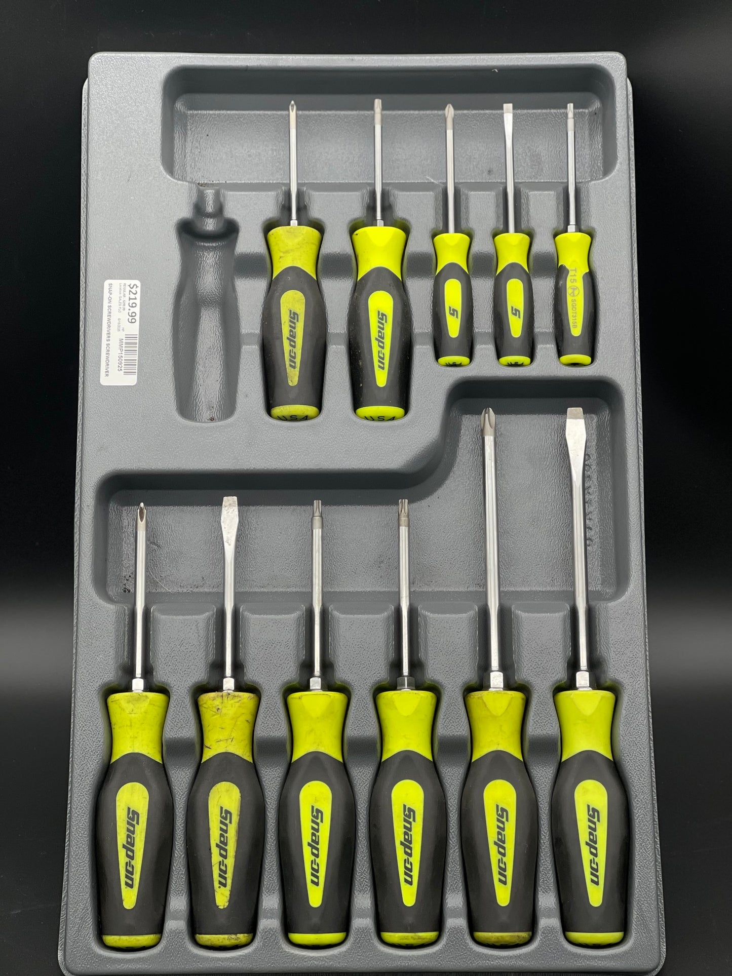 Snap-On Screwdriver & Torx Head Set (150925) MMP