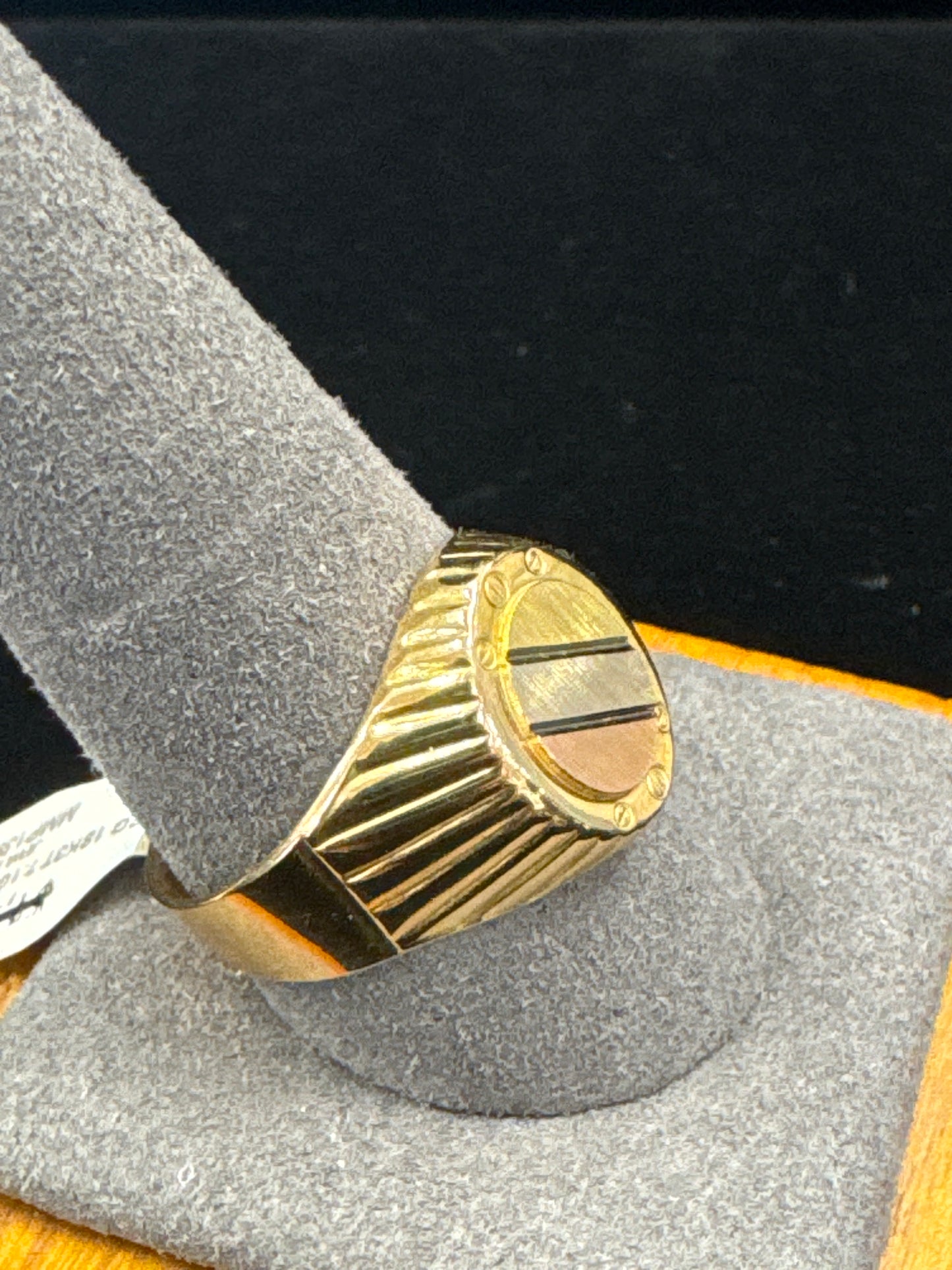 Men’s Tri Gold Ring