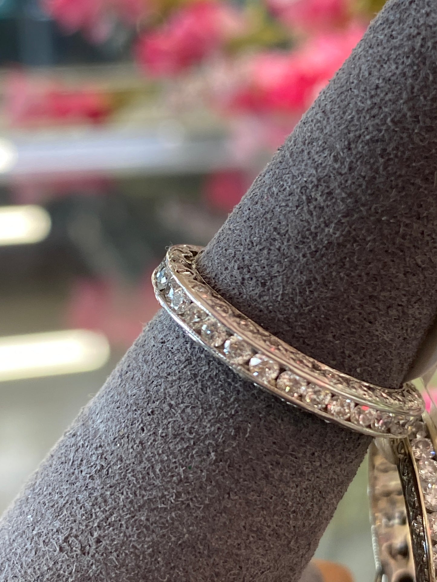 14k White Gold Diamond Wedding Set