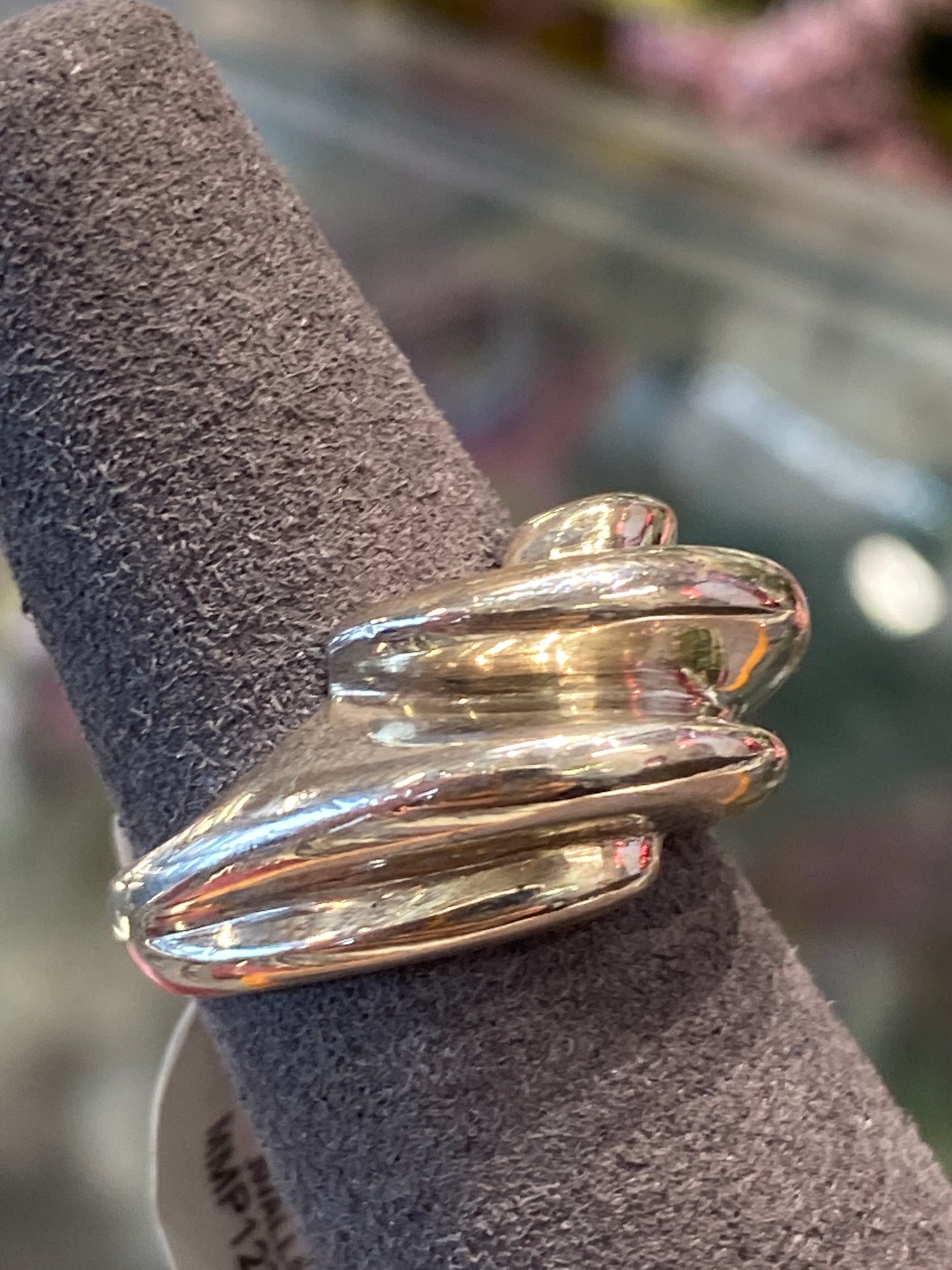 Silver Ring With Design