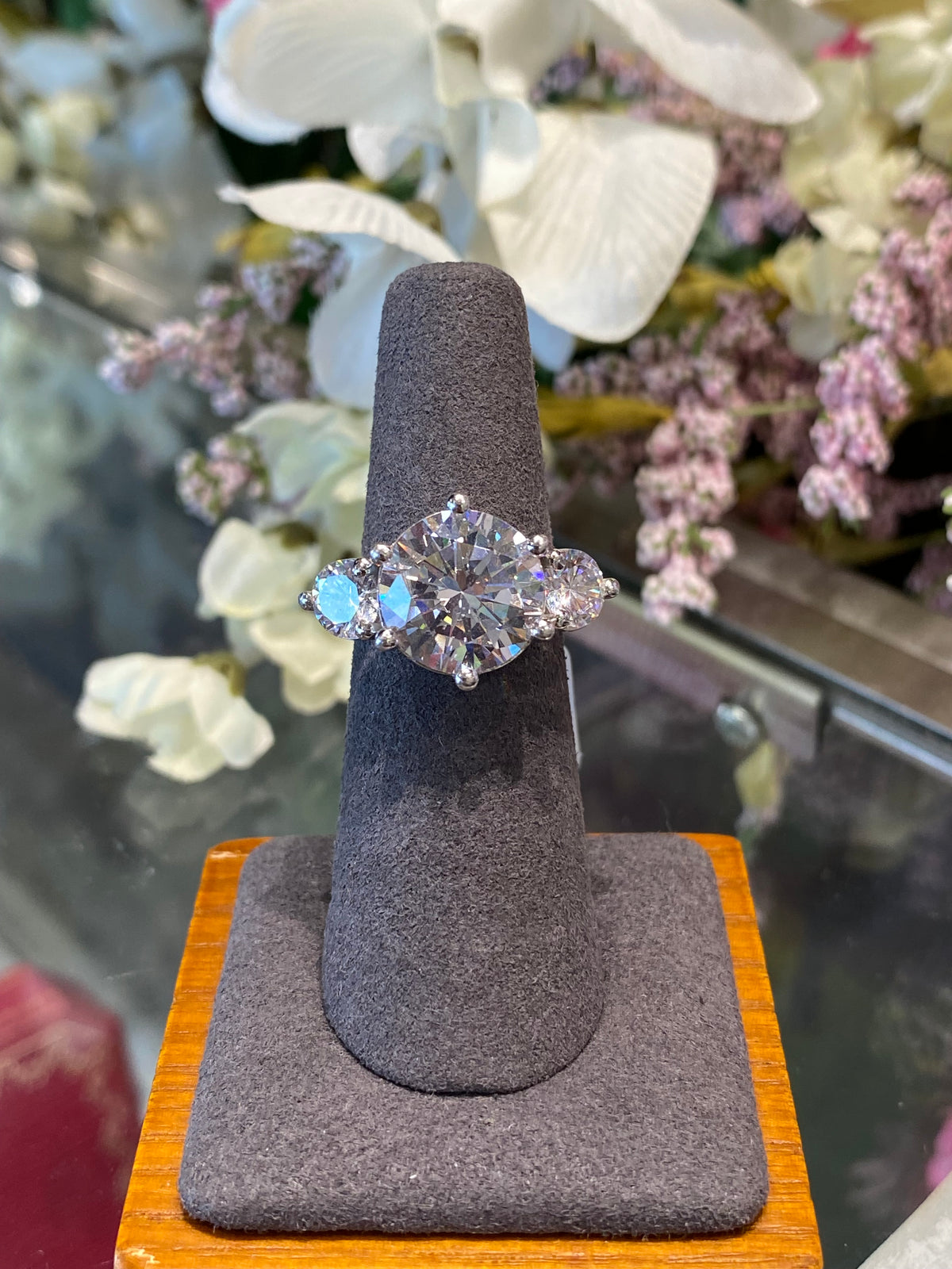 925 Silver Cubic Zirconia Ring