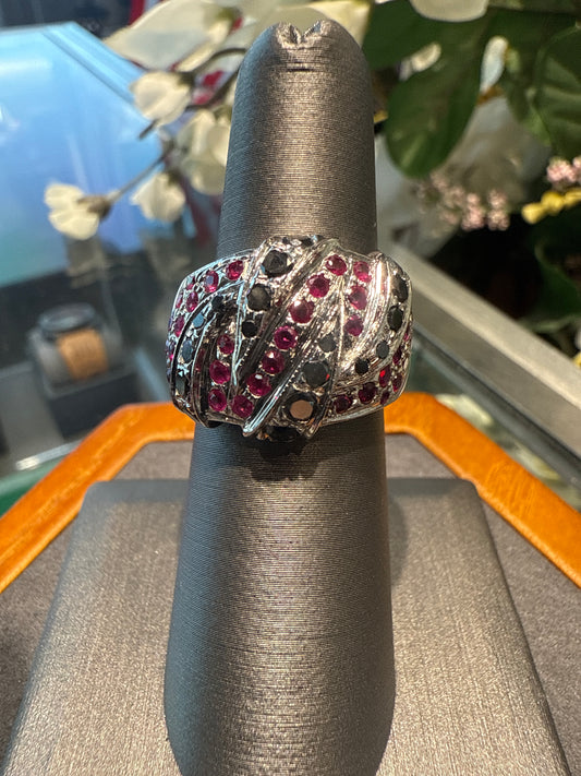 White gold ring