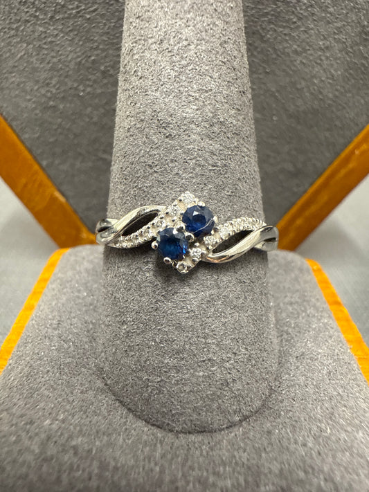 White gold ring