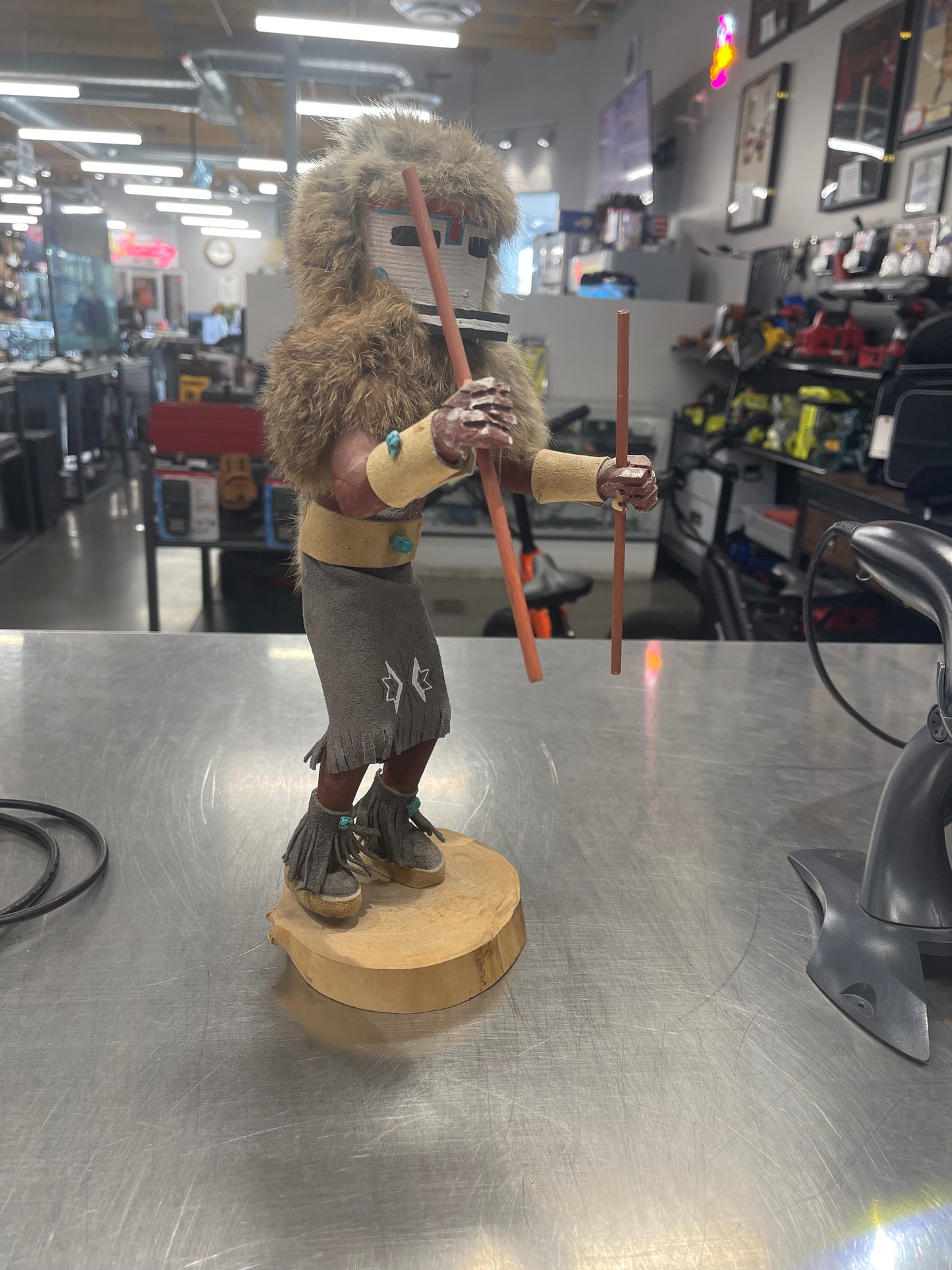 Vintage Signed Deer Kachina (150010) MMP