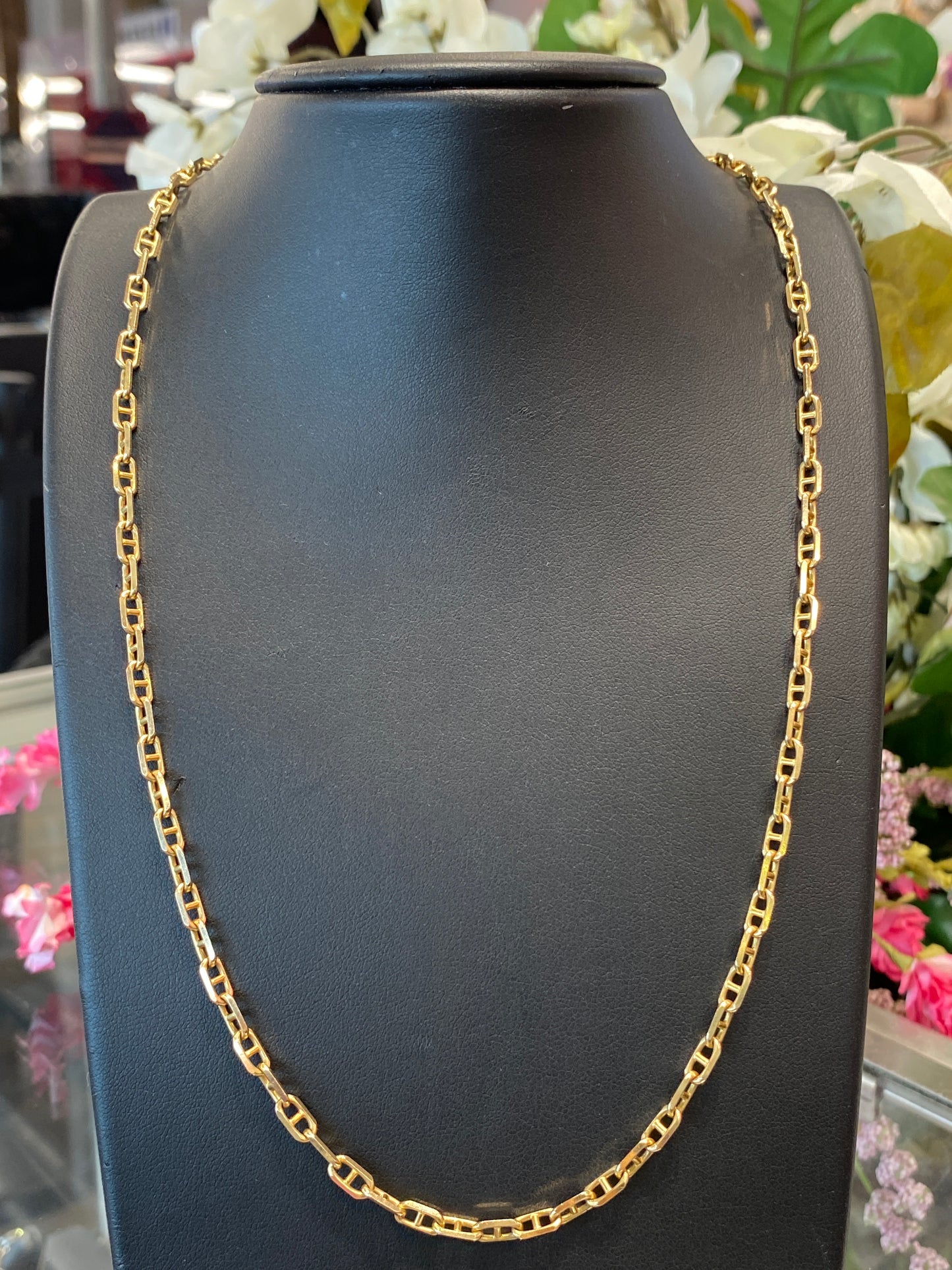 14k Yellow Gold Gucci Style Chain