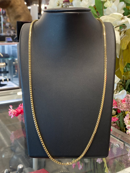 10k Yellow Gold Franco Chain